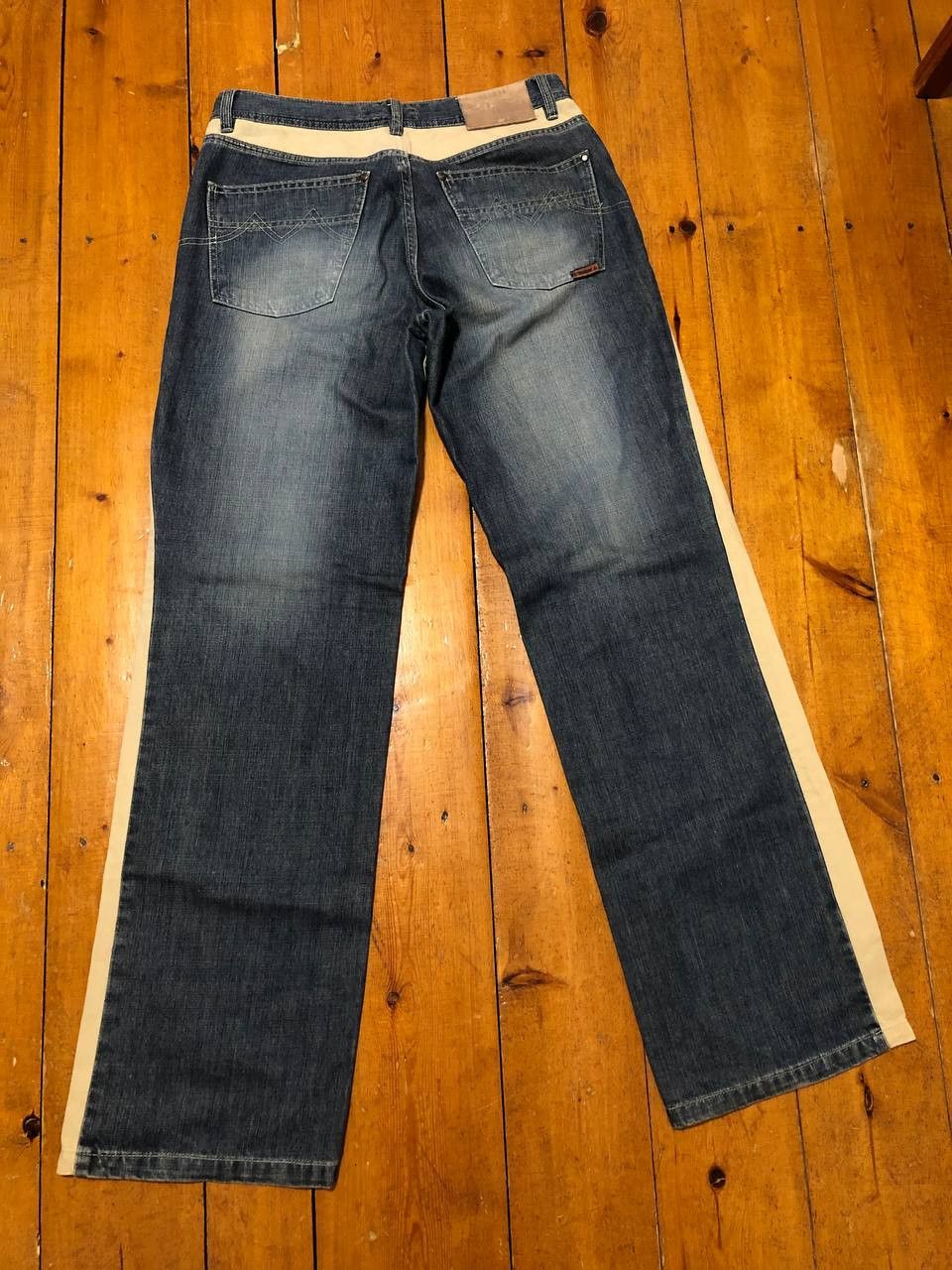 Japanese Brand VTG Mogul Y2K baggy Corduroy Kikwear JNCO Side stripe Size US 32 / EU 48 - 2 Thumbnail