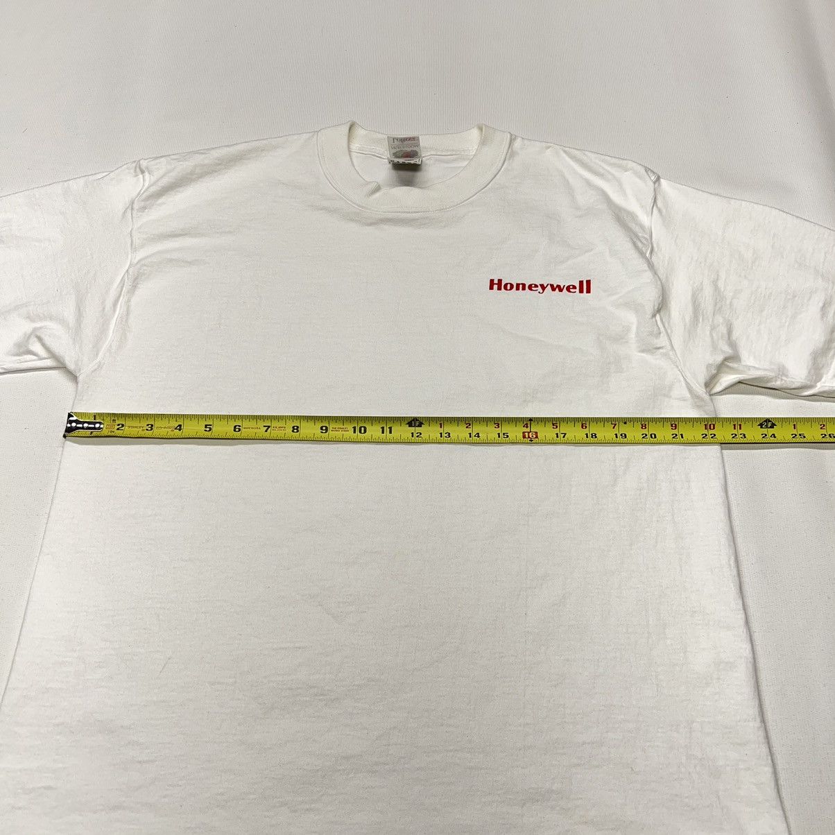 Vintage VTG Honeywell Tee Shirt White Logo Spell Out Tech Company Size US XL / EU 56 / 4 - 20 Thumbnail