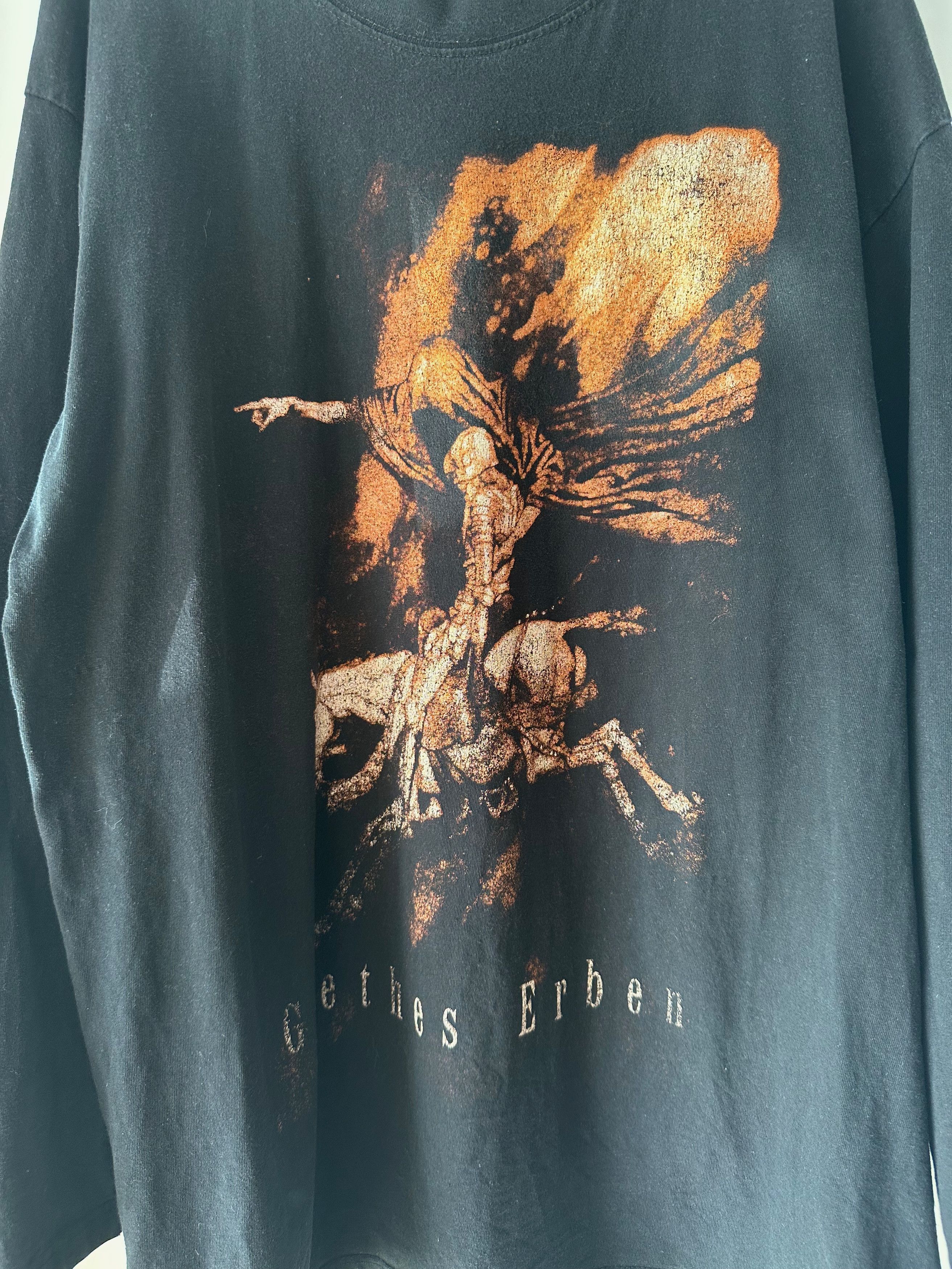 Band Tees RARE! Goethes Erben Band rock t shirt tee long sleeve Size US L / EU 52-54 / 3 - 4 Thumbnail