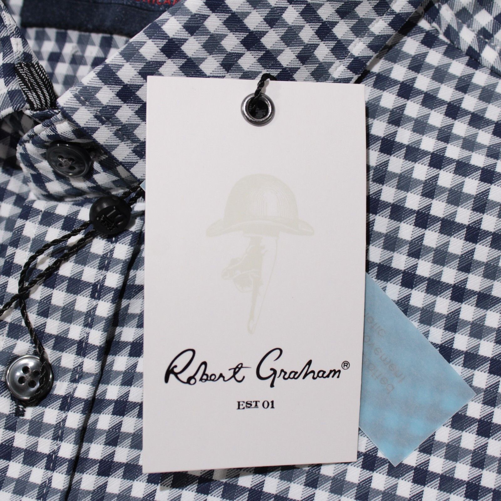 Robert Graham Robert Graham New with tags Shirt Size L US In Blue Size US L / EU 52-54 / 3 - 2 Thumbnail