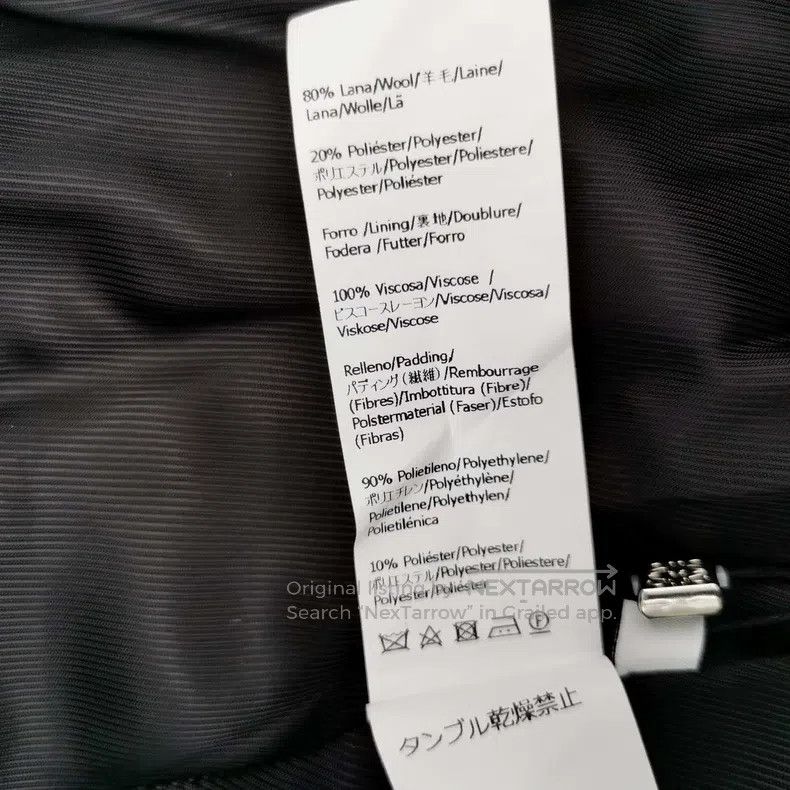 Loewe Loewe Wool single-breasted lapel cotton coat Size US S / EU 44-46 / 1 - 8 Thumbnail