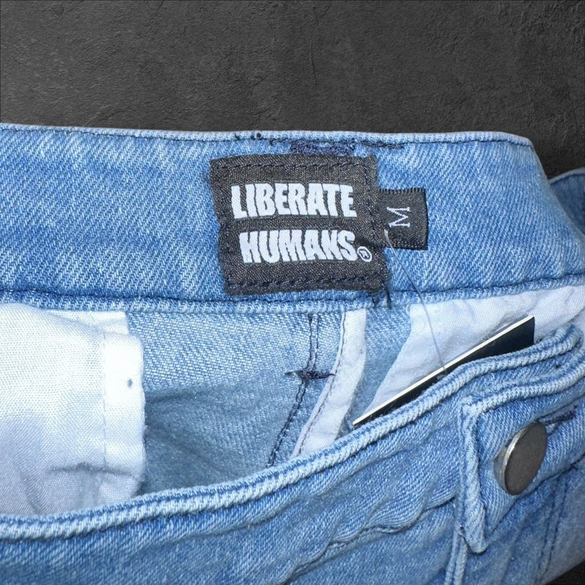 Other LIBERATE HUMANS PASSIVE WAR DENIM SIZE M Size US 34 / EU 50 - 7 Thumbnail