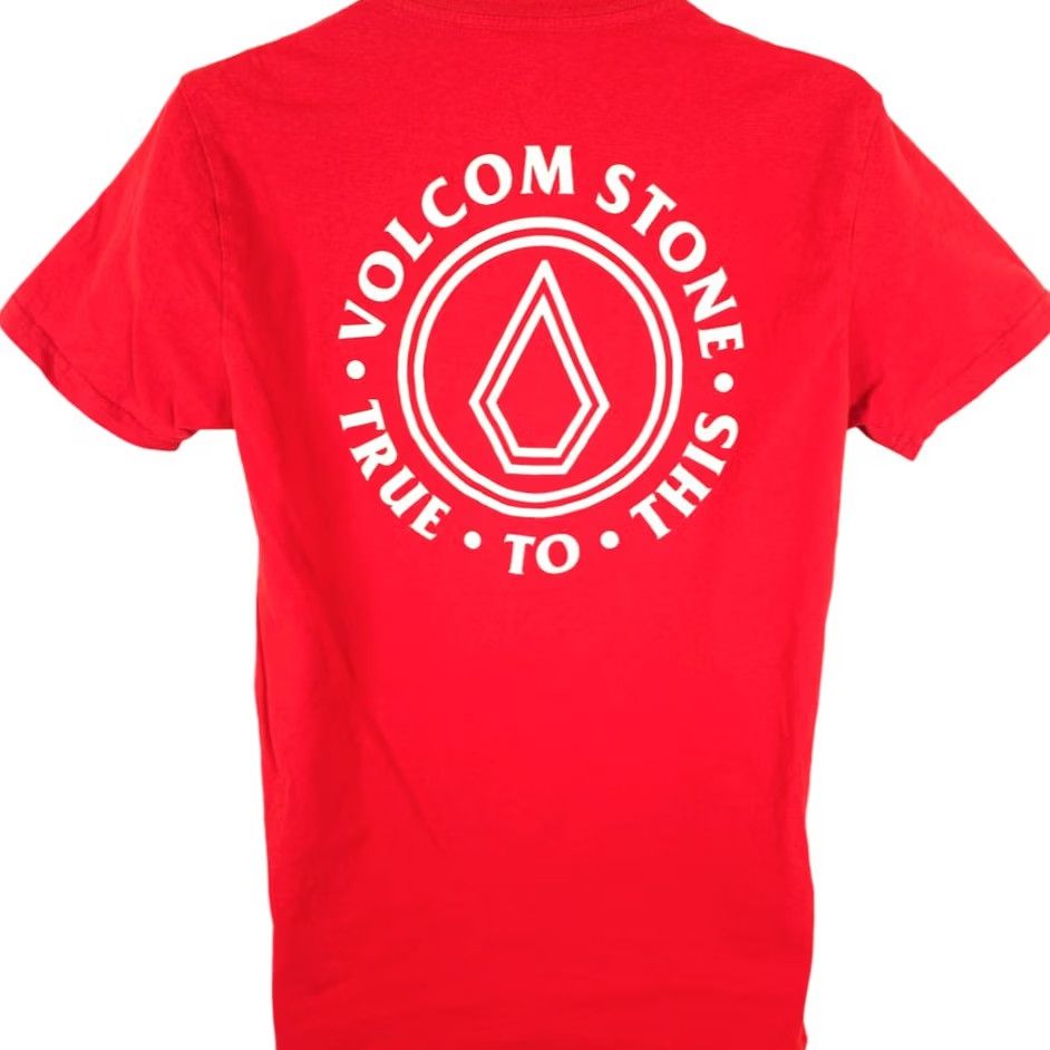 Volcom Volcom Stone T Shirt Mens Size Medium Red Surf & Skate Streetwear Size US M / EU 48-50 / 2 - 4 Thumbnail