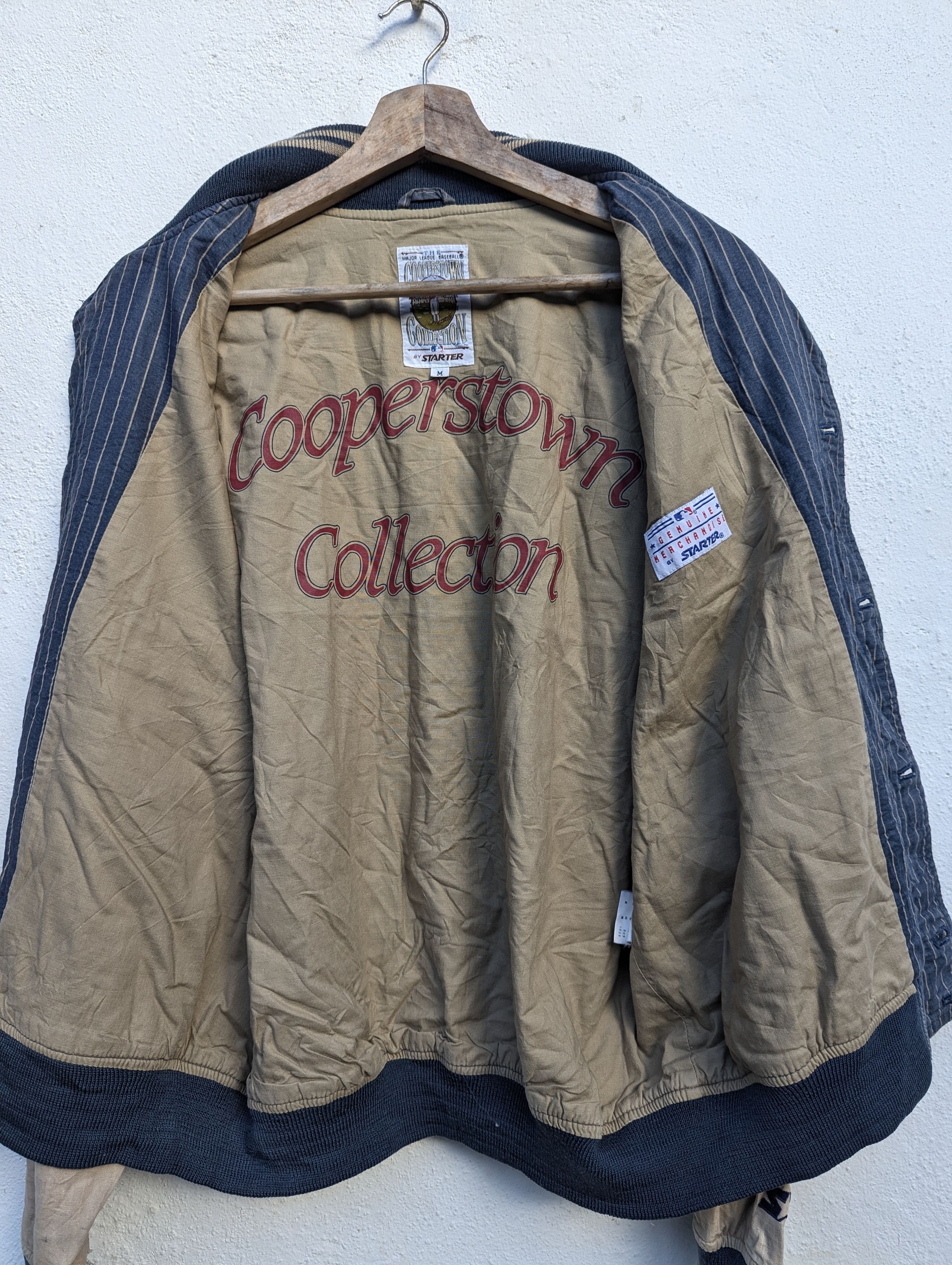 Cooperstown Collection NY STARTER COOPERSTOWN COLLECTION BASEBALL SWEATER Size US M / EU 48-50 / 2 - 10 Thumbnail