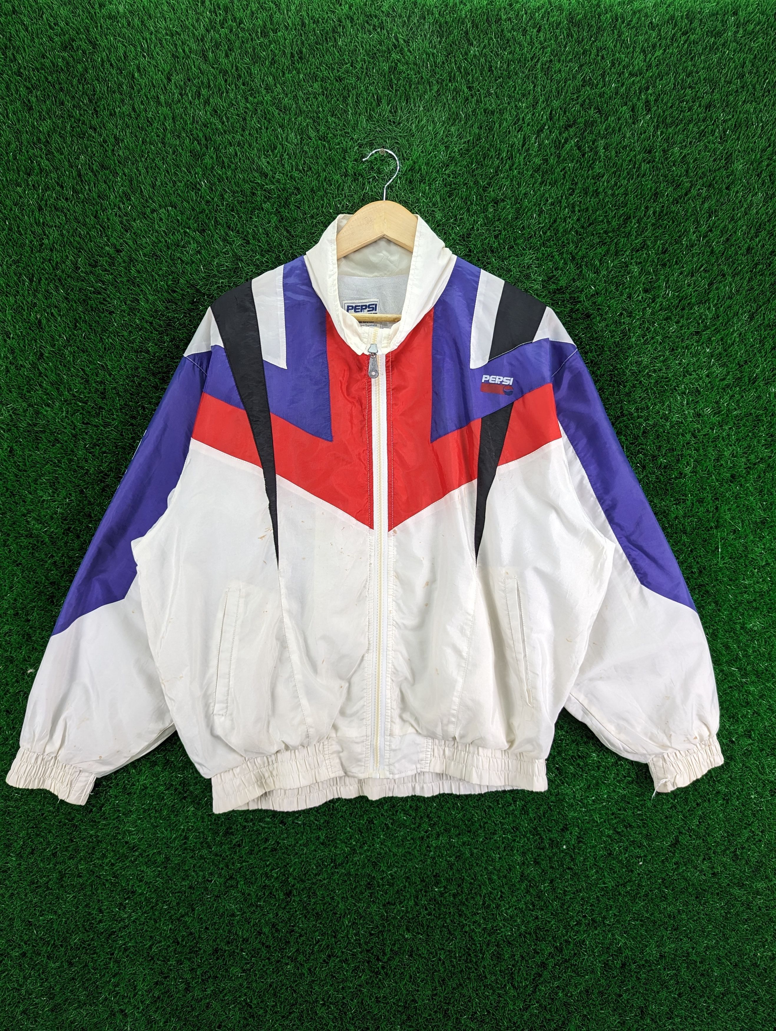 Pepsi × Vintage Vintage 90s Pepsi Winbreaker Jacket | Grailed