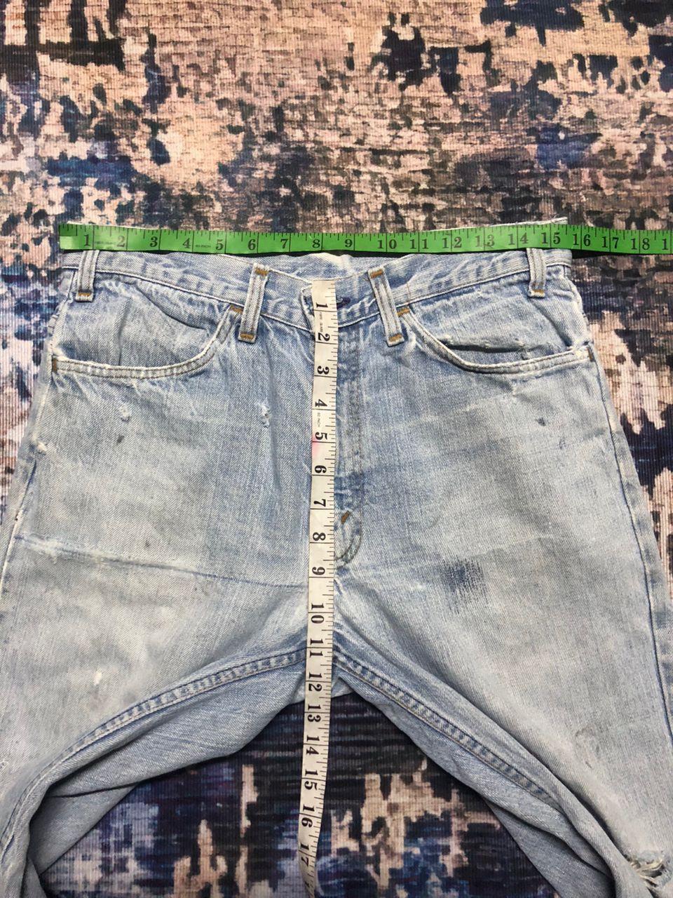 Levi's Vintage Levi's Button 31 Jeans Pants Distressed Faded Size US 31 - 21 Thumbnail