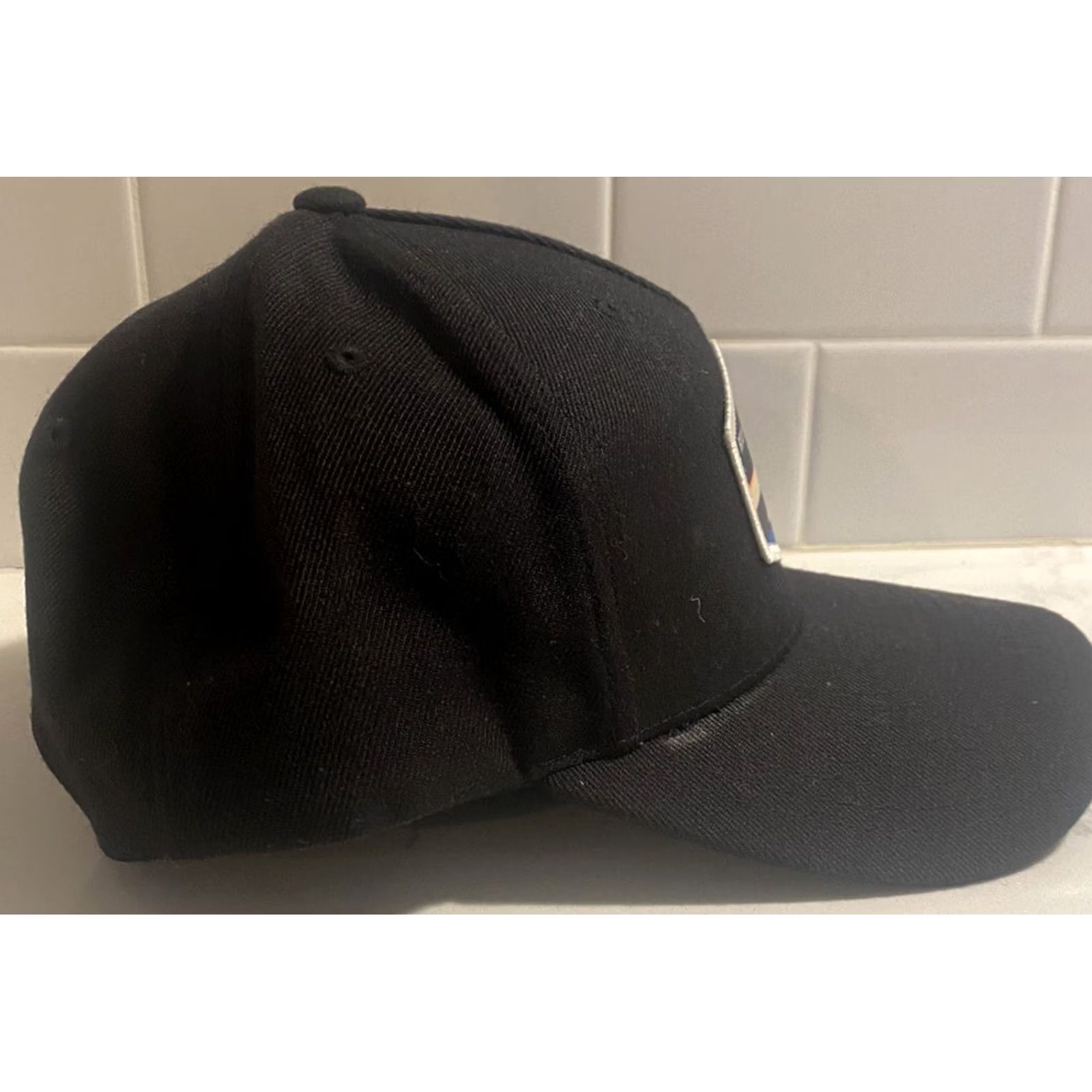 Vintage Riton Optics Mountain Patch Black Snapback Hat Mens Adjustable Hat Black Snapback Logo American Wool Acrylic Summer Spring Fall Size ONE SIZE - 4 Thumbnail