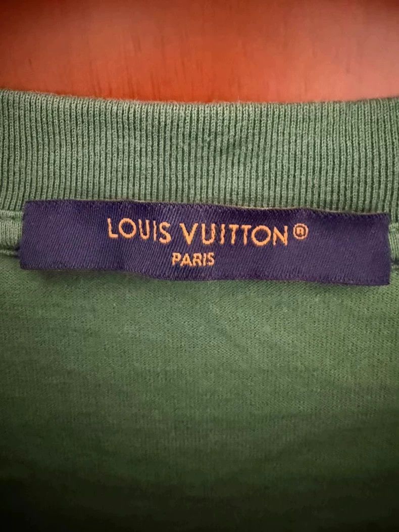 Louis Vuitton Louis Vuitton Green full print gradient short sleeve Size US XXL / EU 58 / 5 - 3 Thumbnail
