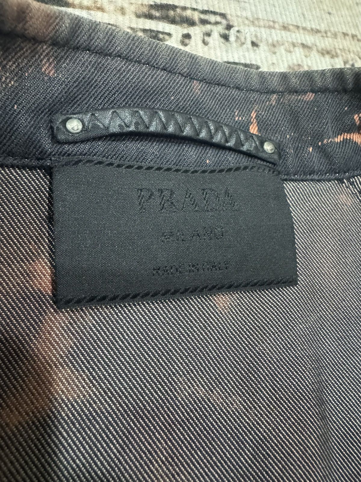 Prada PRADA - bleach rider jacket Size US L / EU 52-54 / 3 - 9 Thumbnail