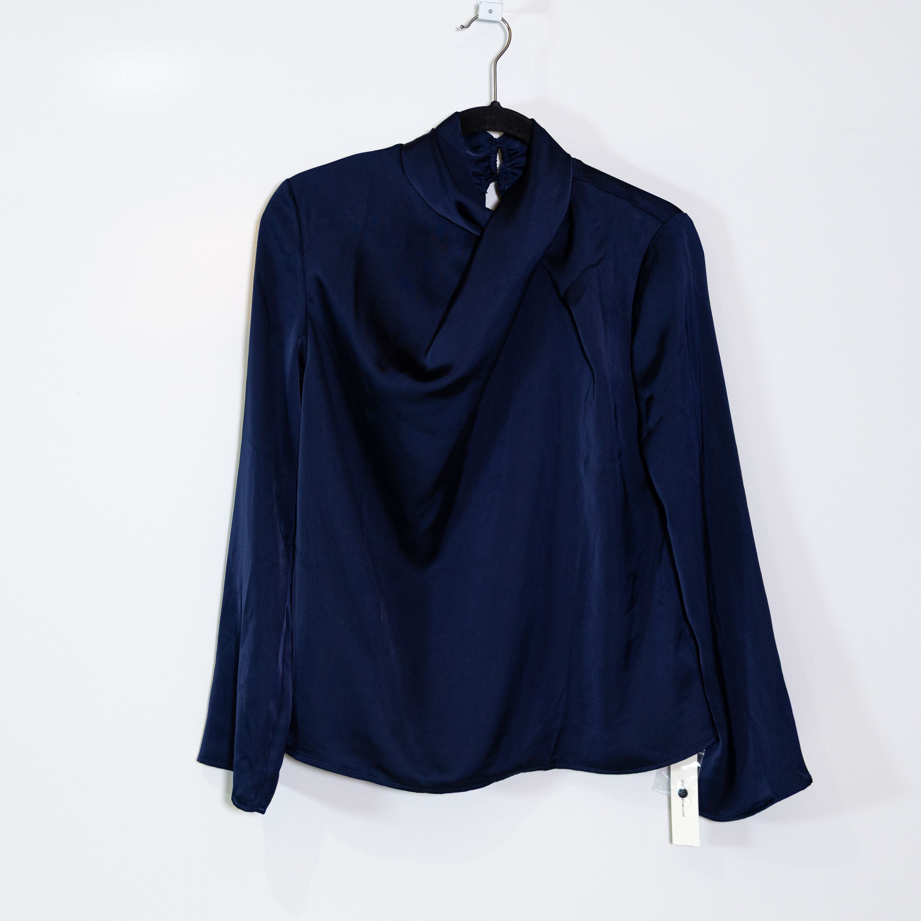 Other NEW Commense Satin Draped Long Sleeve Size XS / US 0-2 / IT 36-38 - 1 Thumbnail
