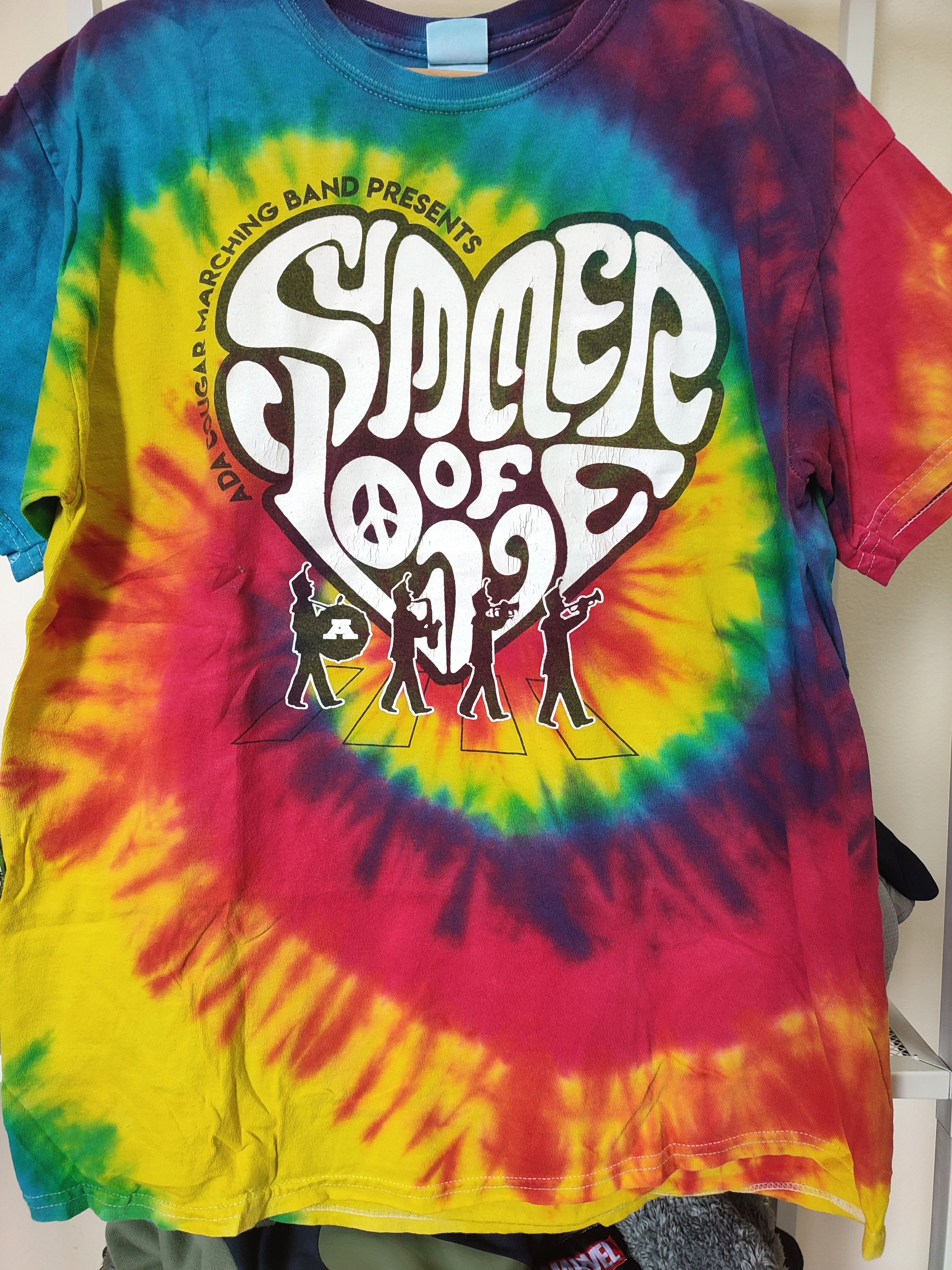 Band Tees Vintage Tye Dye Summer Of Love Band Tees Size US L / EU 52-54 / 3 - 4 Thumbnail