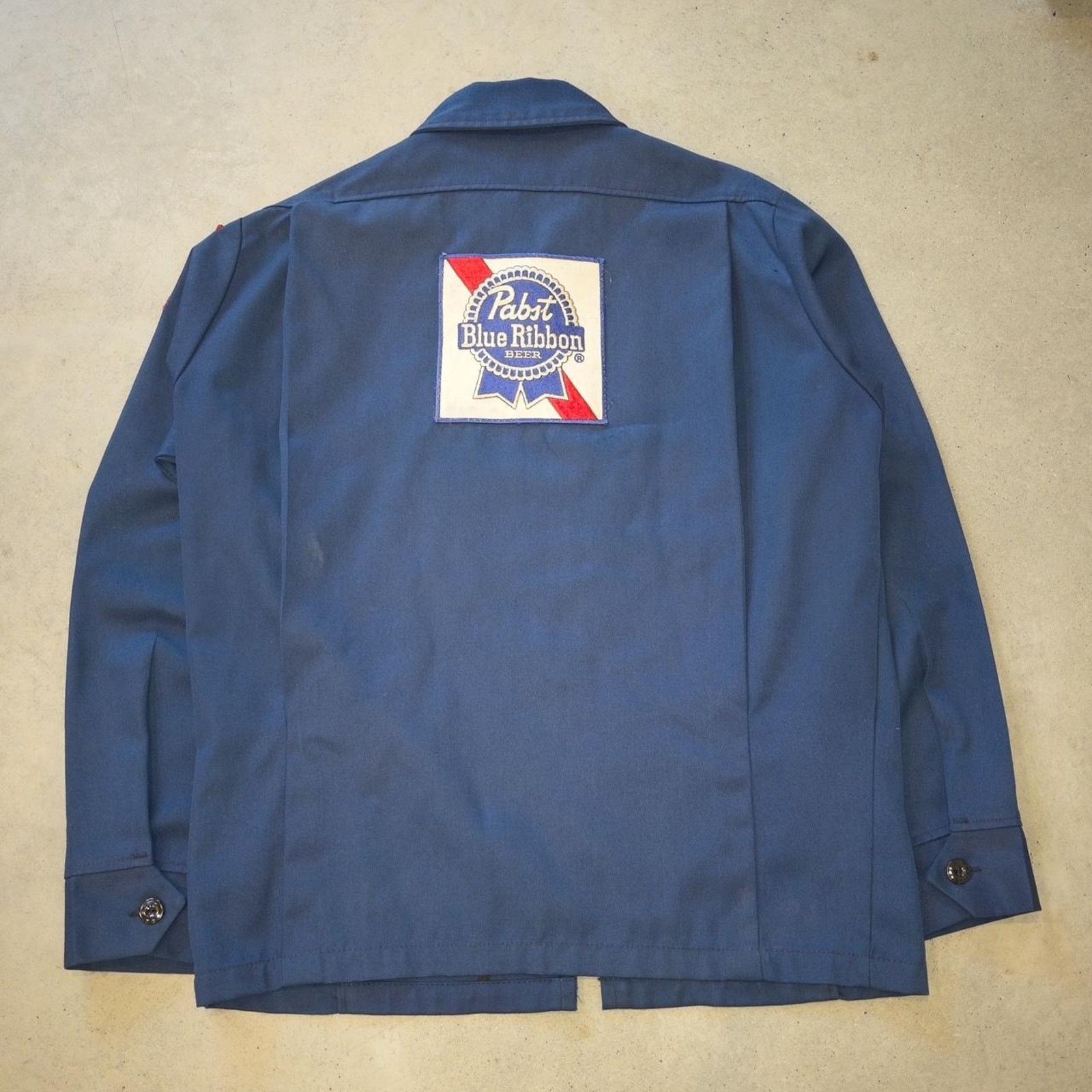 Pabst Blue Ribbon Streetwear Vintage Vintage 70s Pabst Blue Ribbon Work Jacket. UNITOG Grailed