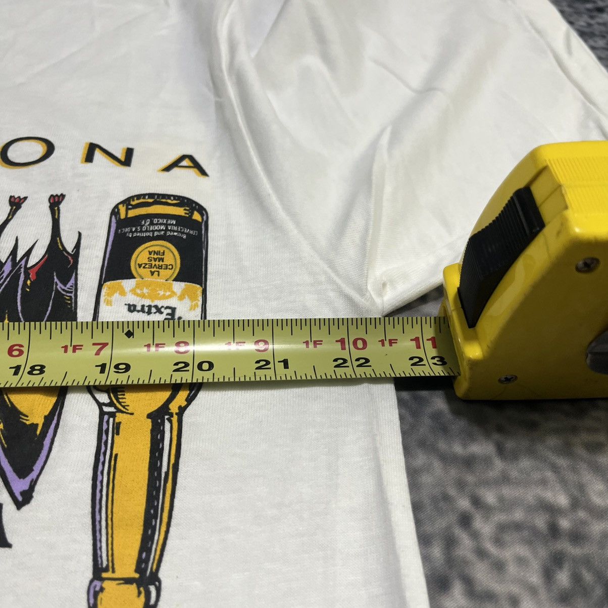 Vintage Vintage 90s Corona Beer Party Skater Grunge T Shirt XL Size US XL / EU 56 / 4 - 7 Thumbnail