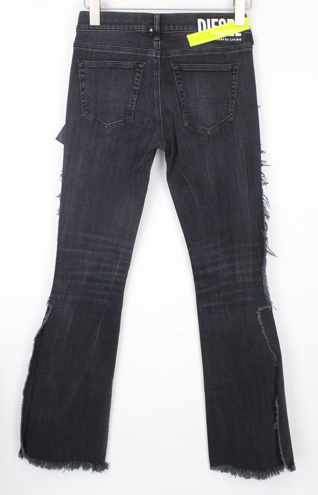 Diesel D-EBBEY-F 081AH W25/L32 Grey Bootcut Jeans 72073 Size 25" / US 0 / IT 36 - 4 Thumbnail