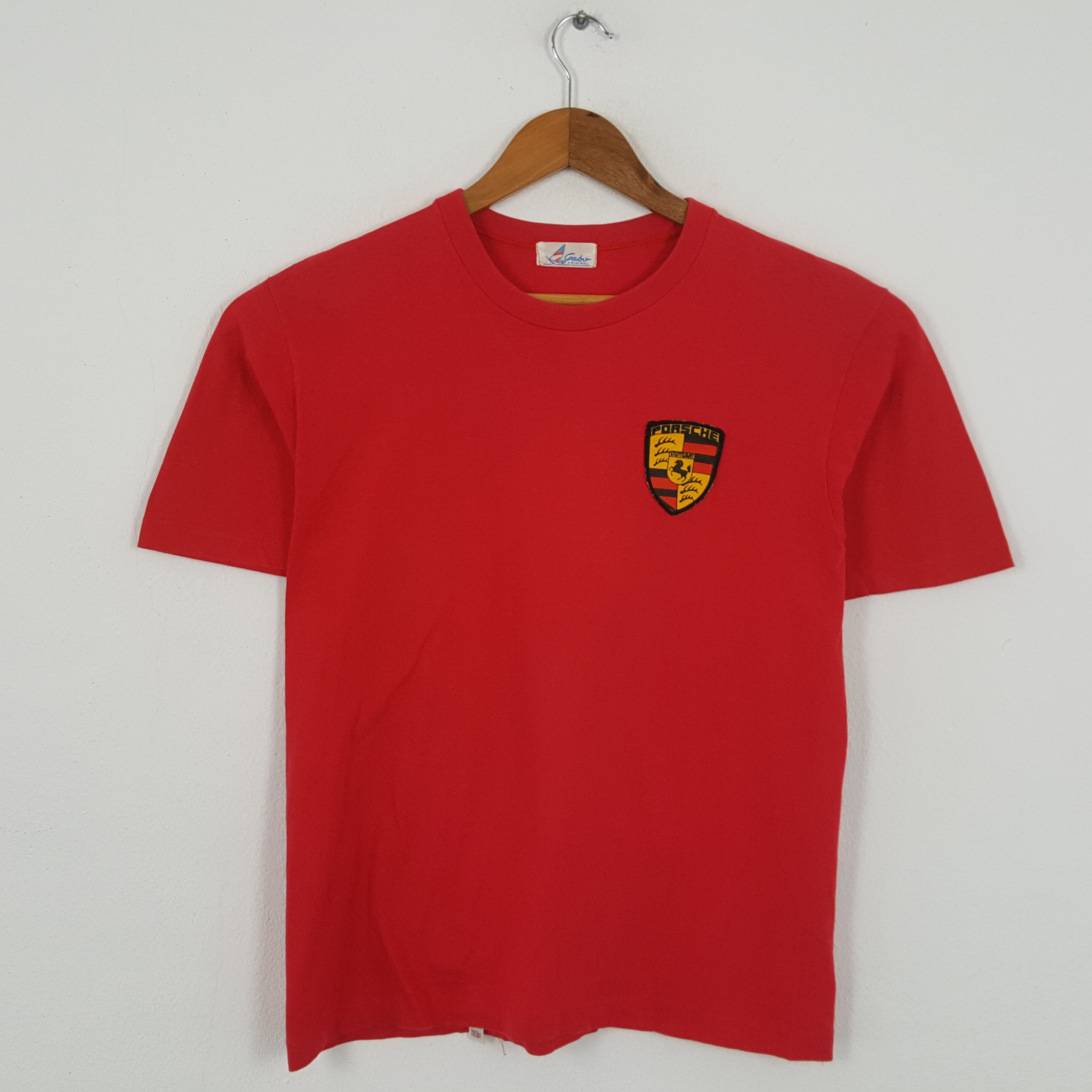 Vintage PORSCHE RACING Team Crew T-Shirts Short Sleeve T Shirts