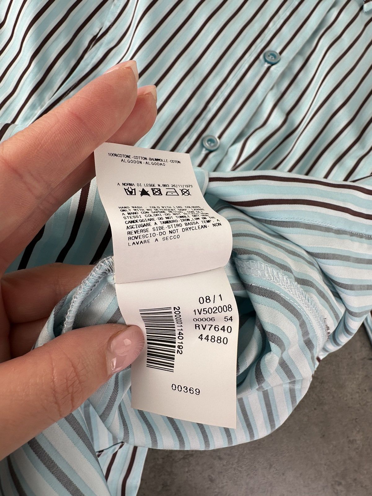 Versace Versace Shirt Long Sleeve Size L / US 10 / IT 46 - 8 Thumbnail