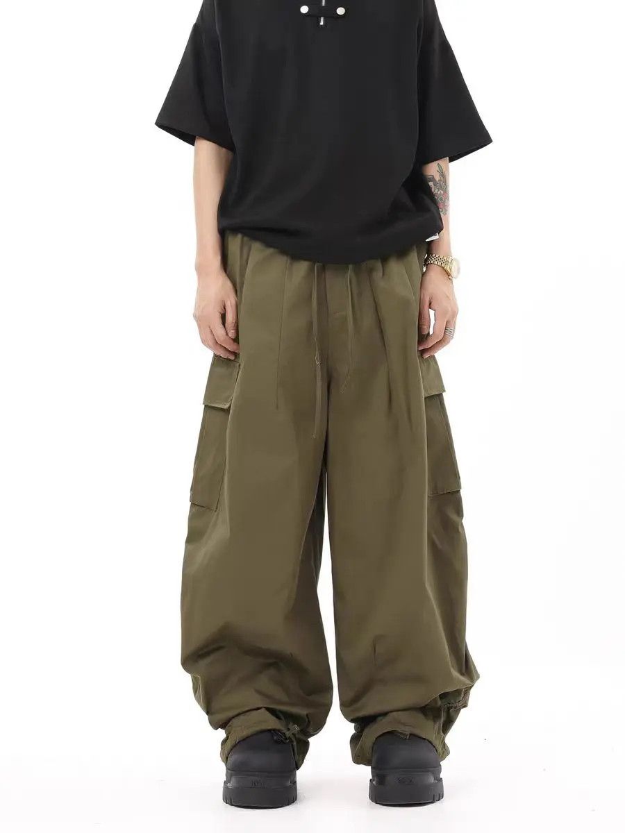 Designer × Japanese Brand Vintage Streetwear Hip Hop Loose Casual Pants Size US 33 - 1 Thumbnail