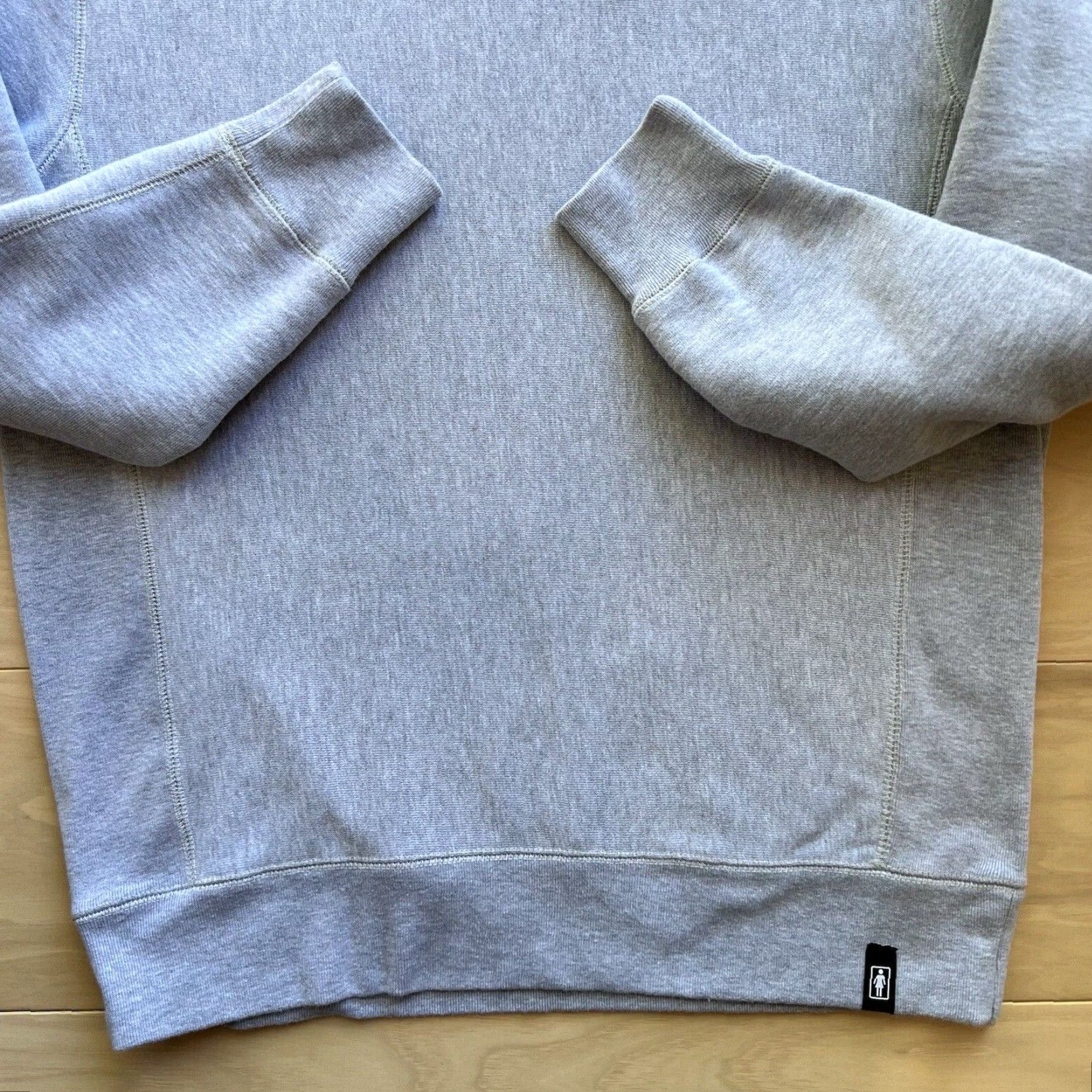 Girl Skateboards Girl Skateboards Pup Sweatshirt M Gray Crew Neck Long Sleeve Pullover Logo 90s Punk Skater Shirt Mens Regular Fit Size US M / EU 48-50 / 2 - 5 Thumbnail