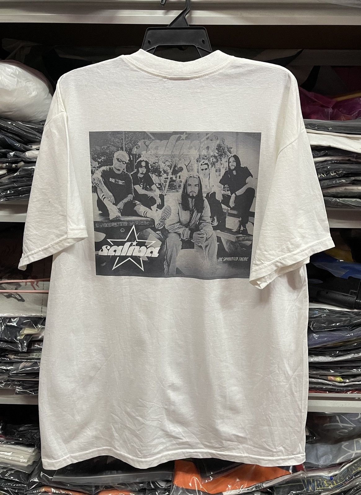 Band Tees Rock Band Saliva The SpyHunter Theme🔥🔥🔥 Size US XL / EU 56 / 4 - 5 Thumbnail