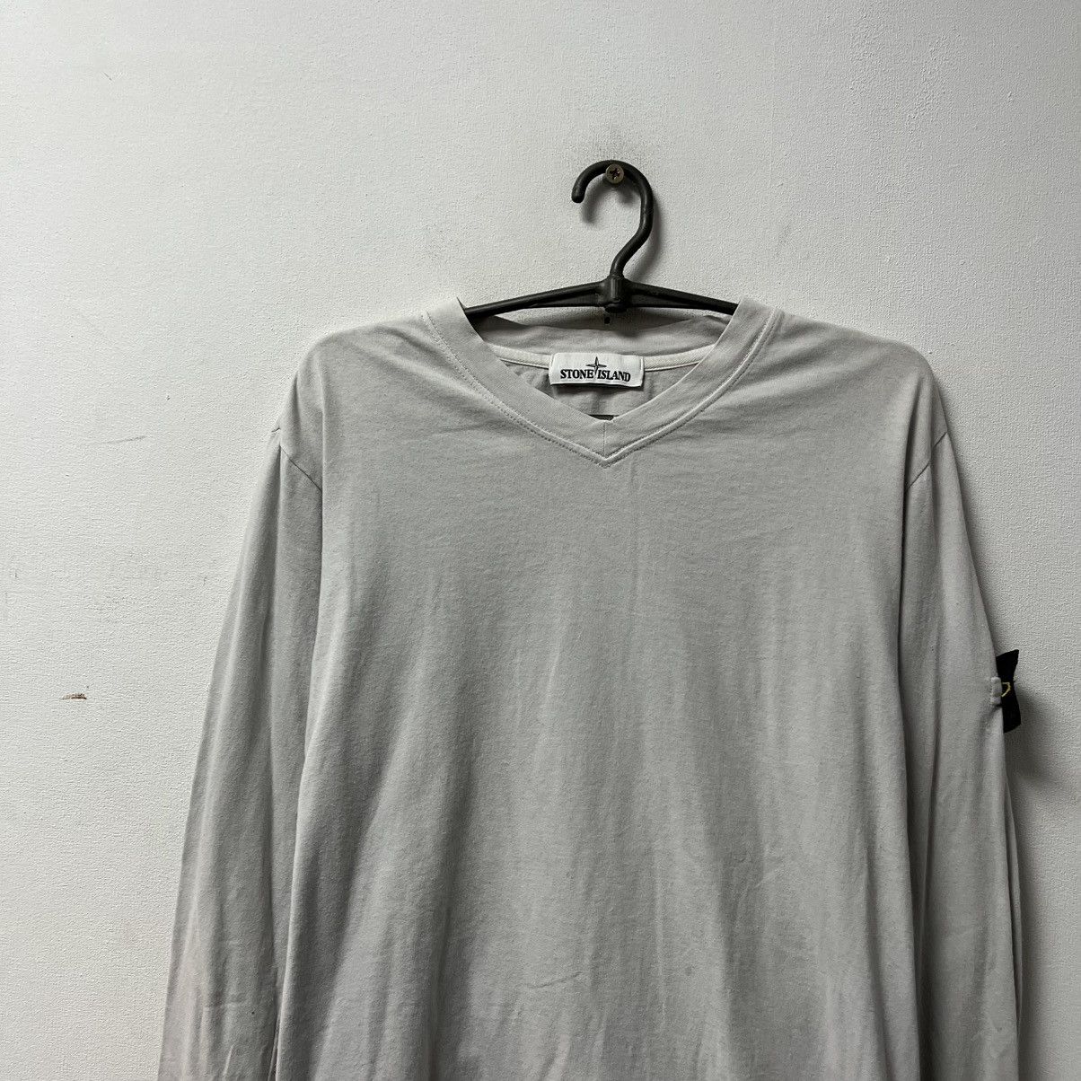 Stone Island Stone Island longsleeve white size L Size US L / EU 52-54 / 3 - 3 Thumbnail