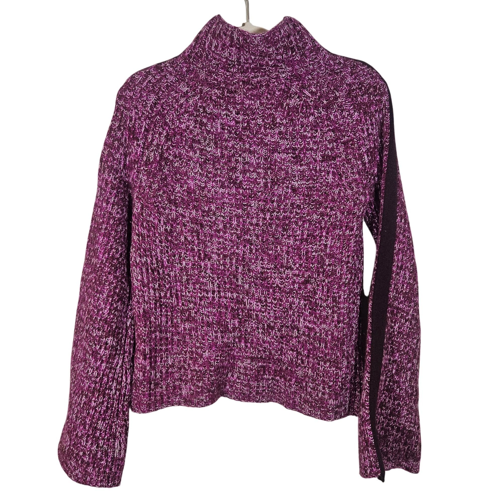 NAADAM Naadam Trinculo Cashmere Sweater Turtleneck Berry Marl S Coz Size S / US 4 / IT 40 - 2 Thumbnail