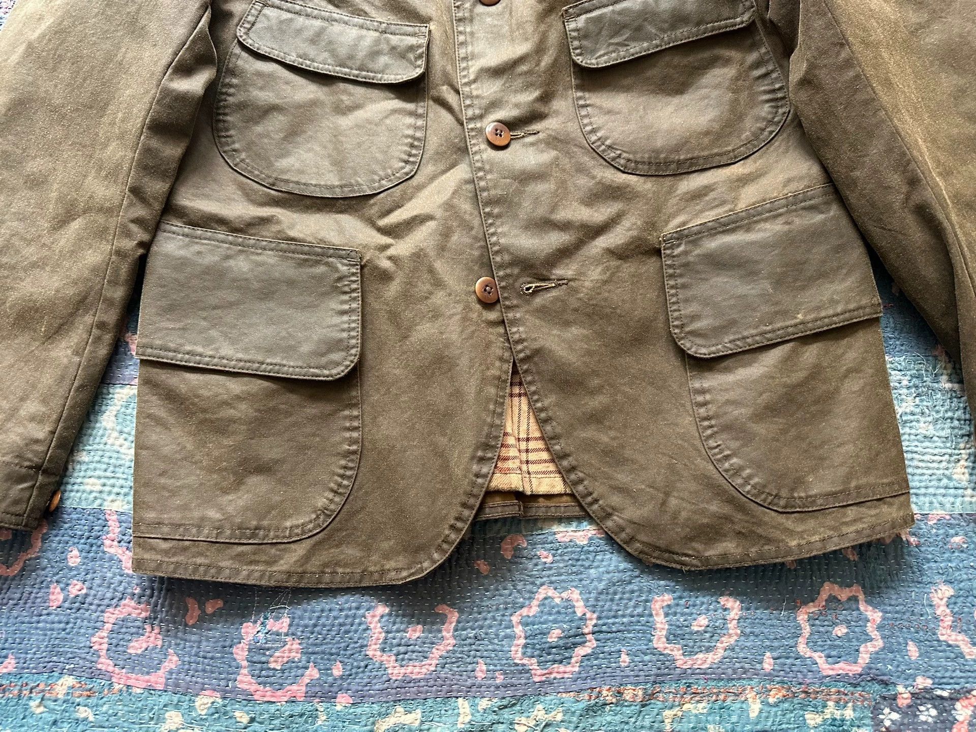 RRL Ralph Lauren rrl waxed corduroy panel jacket Size US M / EU 48-50 / 2 - 4 Thumbnail
