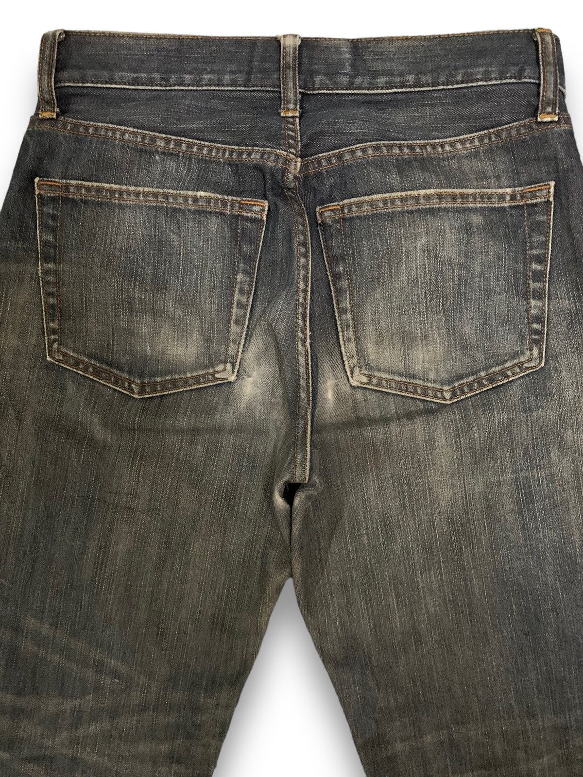 Undercover × Uniqlo Vintage Y2K Uniqlo UJ Faded Straight Leg Distressed Jeans Size US 29 - 13 Thumbnail