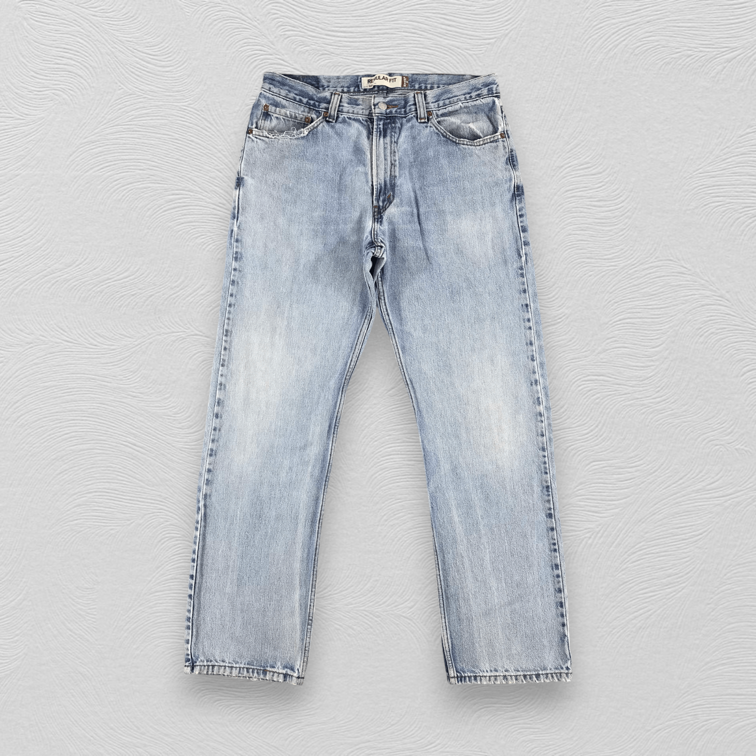 Levi's Vintage Levis 505 Jeans Stone Wash Denim KJ597 Size US 34 / EU 50 - 1 Thumbnail