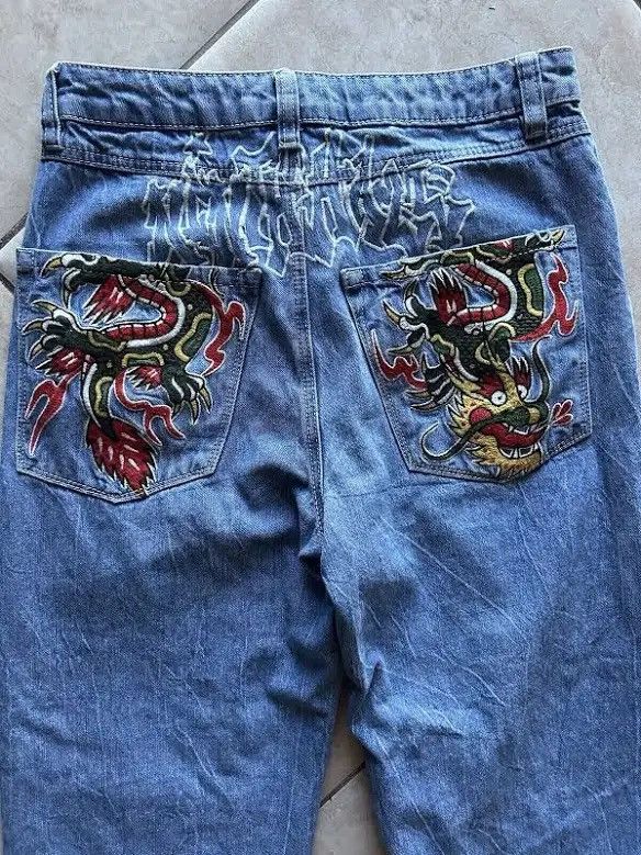 Ninth Hall Ninth Hall Dragon Denim Size US 34 / EU 50 - 4 Thumbnail