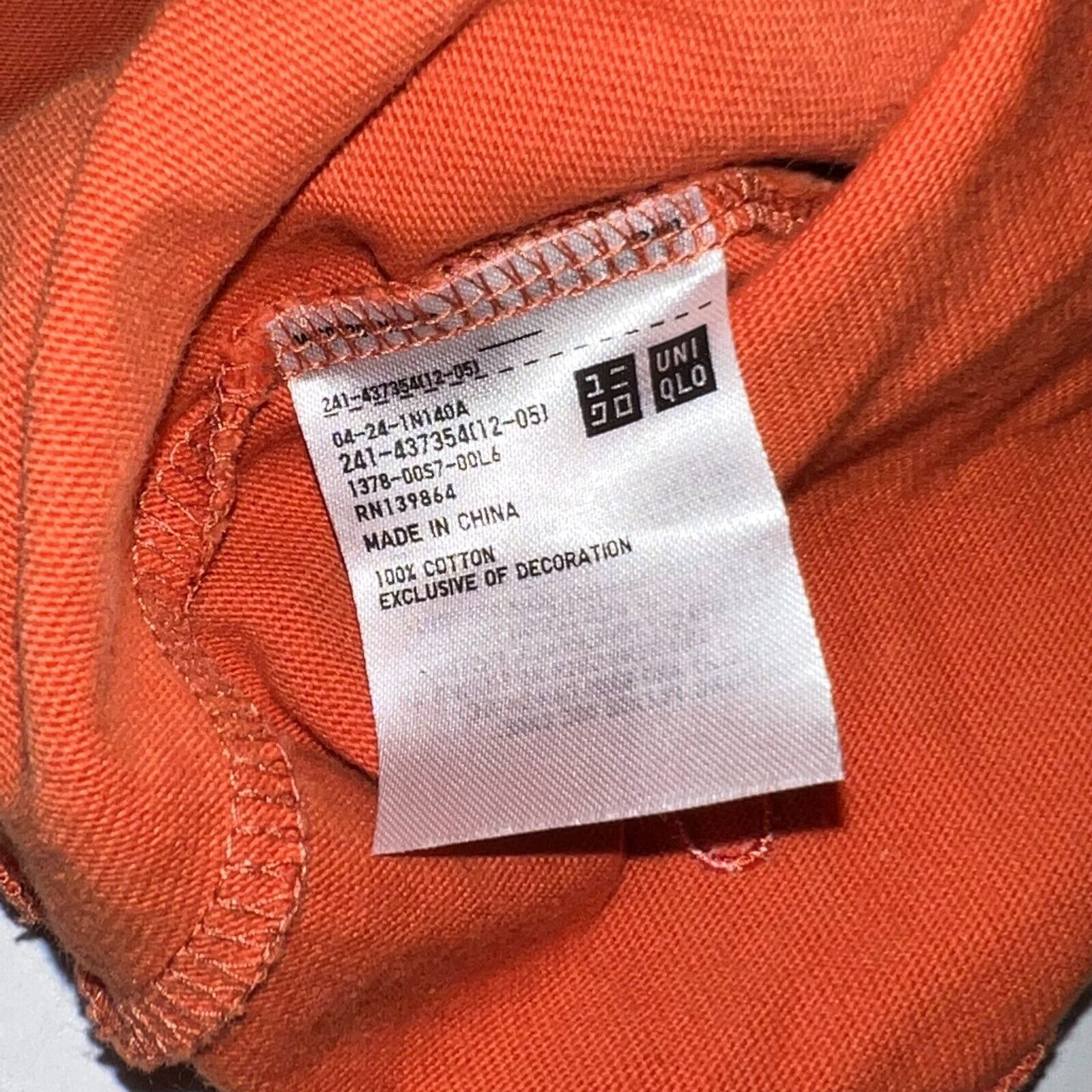 Uniqlo Uniqlo JW Anderson Women's Medium Blanket Orange Half Sleeve Size M / US 6-8 / IT 42-44 - 11 Thumbnail