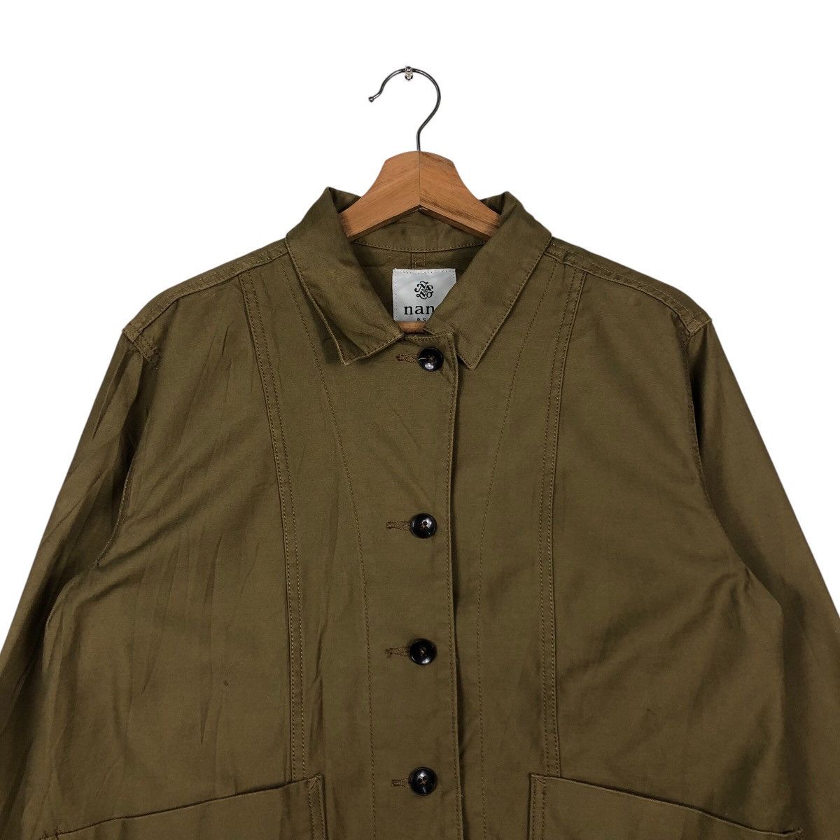 Japanese Brand 📌Vintage Chore Jacket Work Button Nano & Co Issey Miyake Size US M / EU 48-50 / 2 - 4 Thumbnail