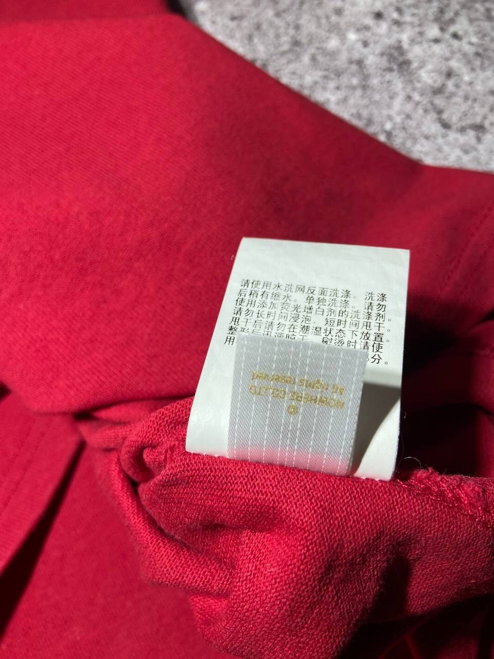 Bape Bape A Bathing Ape Red Big Logo Printed T-shirt Cotton Size US XL / EU 56 / 4 - 18 Thumbnail