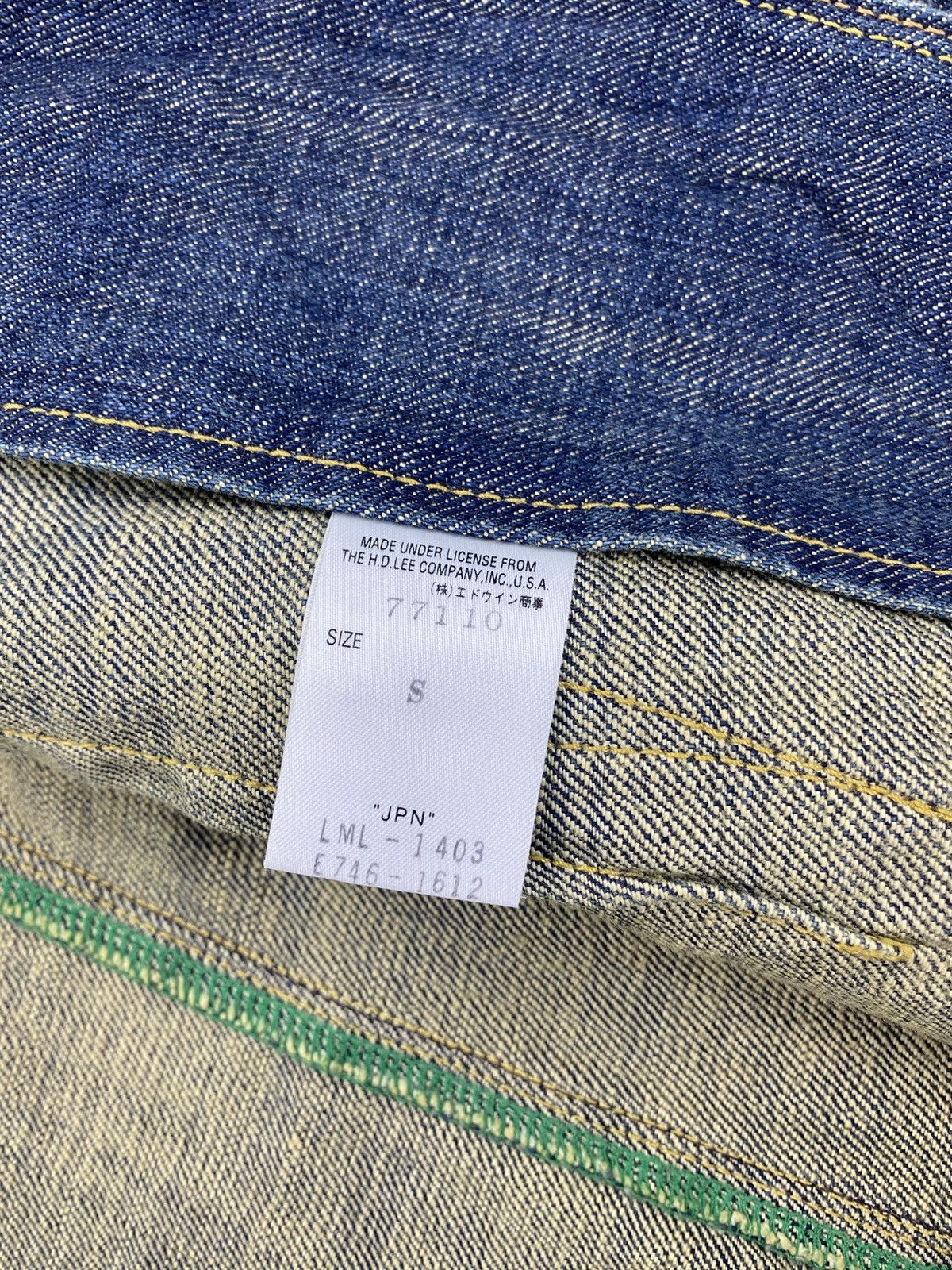 Lee Vintage LEE Single Button Blazer Style Denim Jacket Size US XS / EU 42 / 0 - 10 Thumbnail