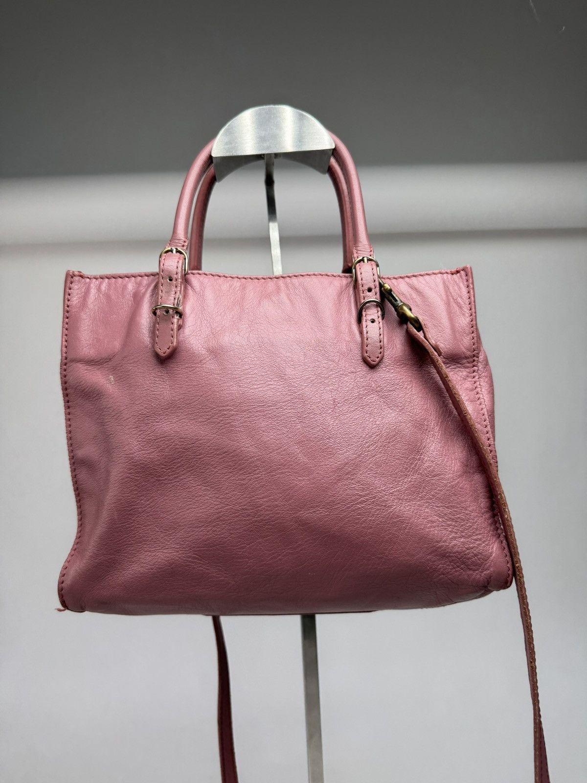 Balenciaga Vintage Balenciaga 2Way Mini City Bag Pink Size ONE SIZE - 5 Thumbnail