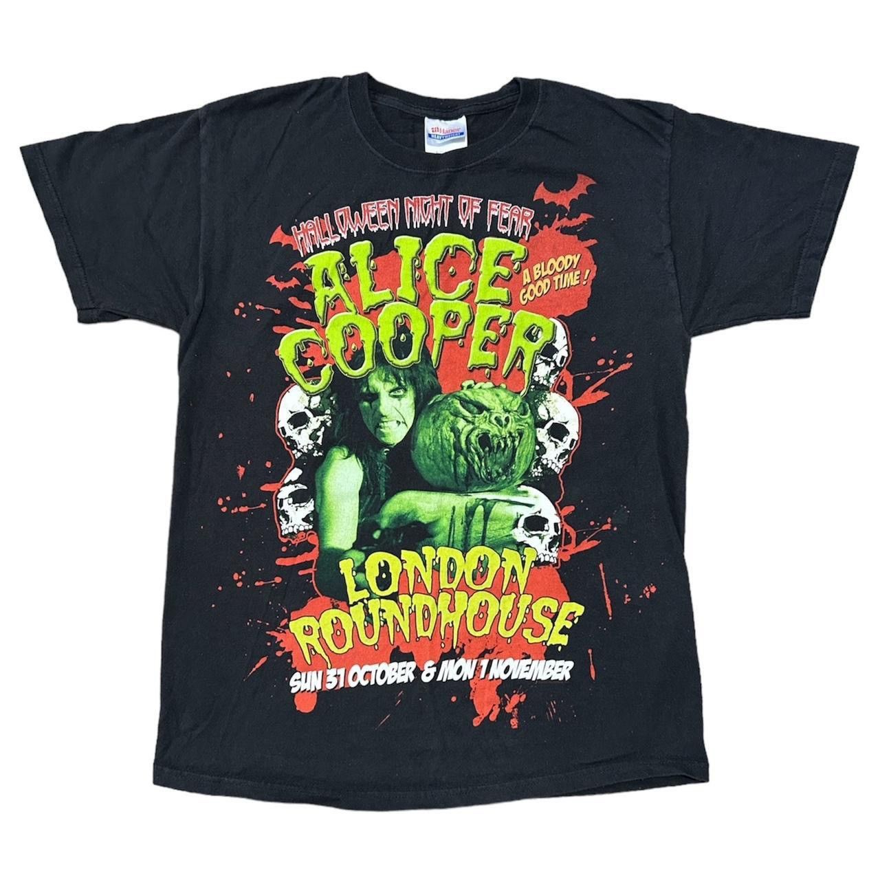 Hanes × Vintage 2010 Alice Coooper London Roundhouse T-Shirt Size US M / EU 48-50 / 2 - 1 Thumbnail