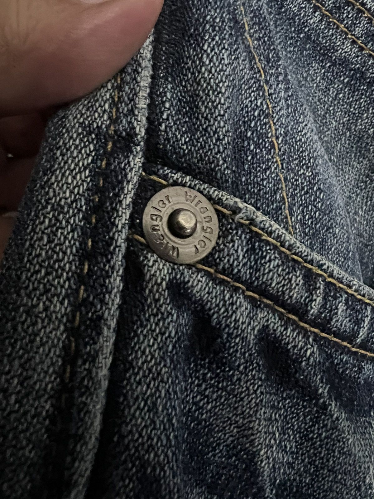 Vintage × Wrangler WRANGLER FLARE JEANS Size US 32 / EU 48 - 5 Thumbnail
