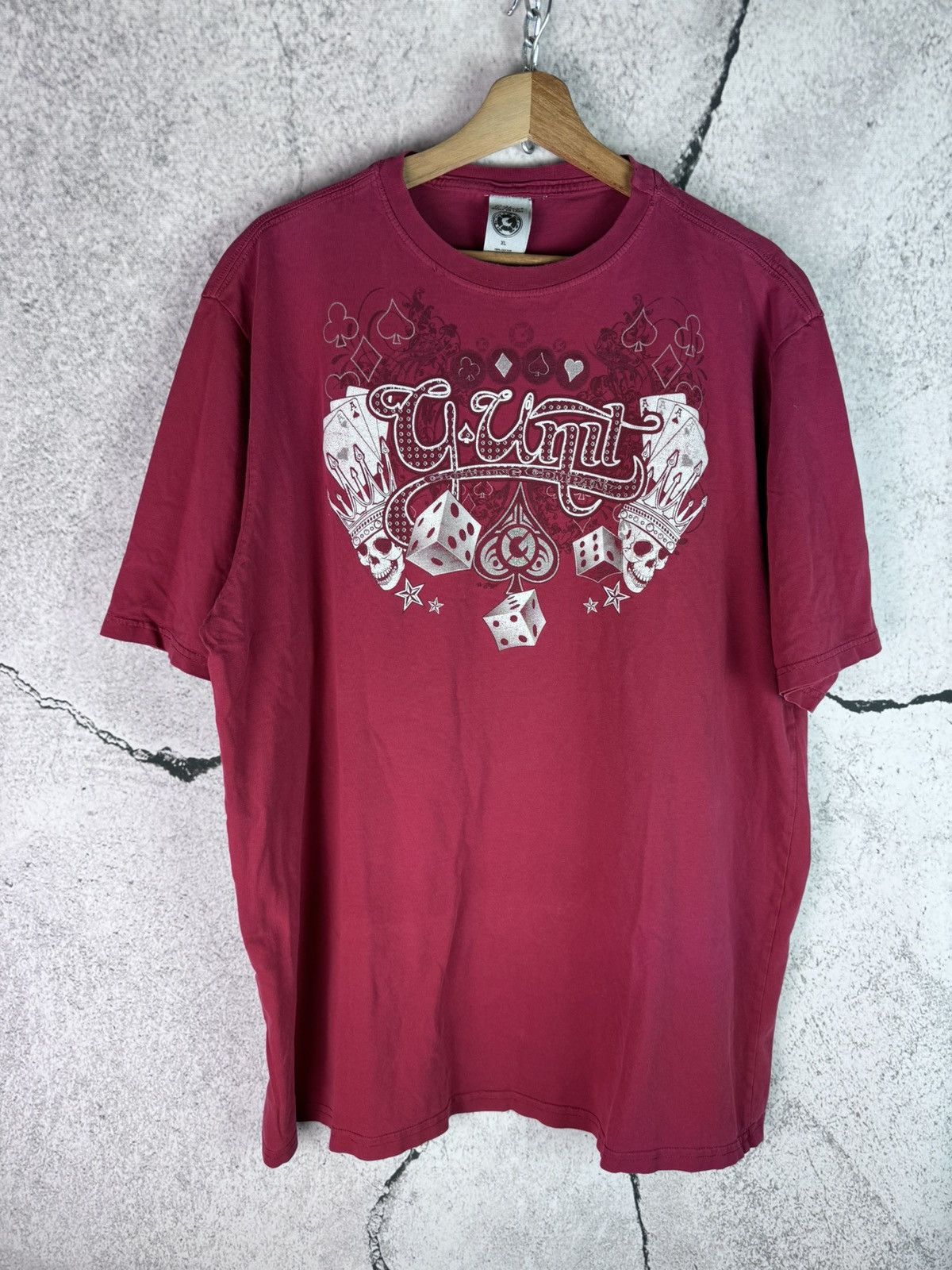 Affliction G Unit Wings gambling Skull Tee Y2K Affliction Style Size US XL / EU 56 / 4 - 1 Thumbnail