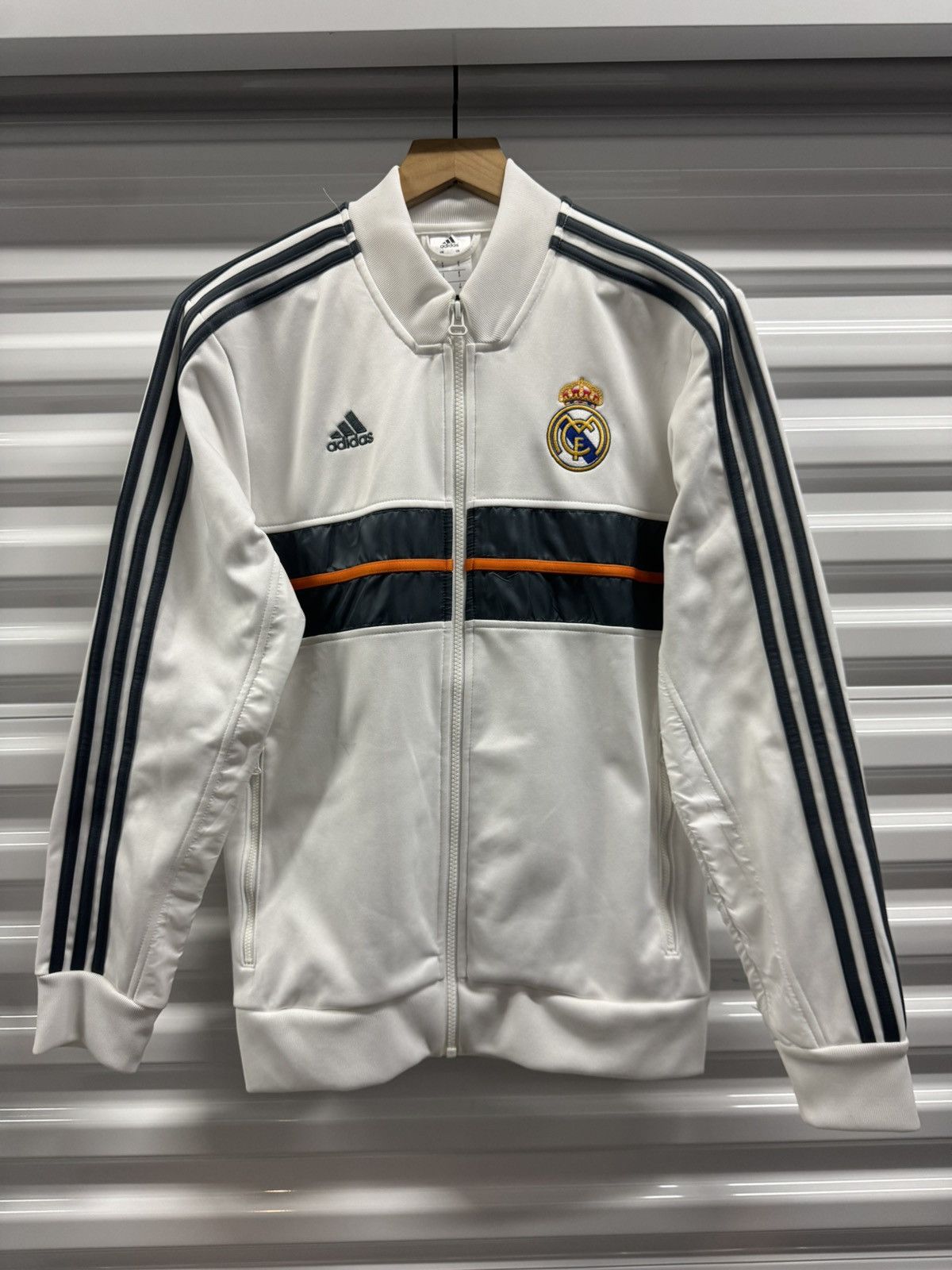 Adidas Adidas Real Madrid 2013-2014 Soccer Track Jacket Size US M / EU 48-50 / 2 - 2 Thumbnail