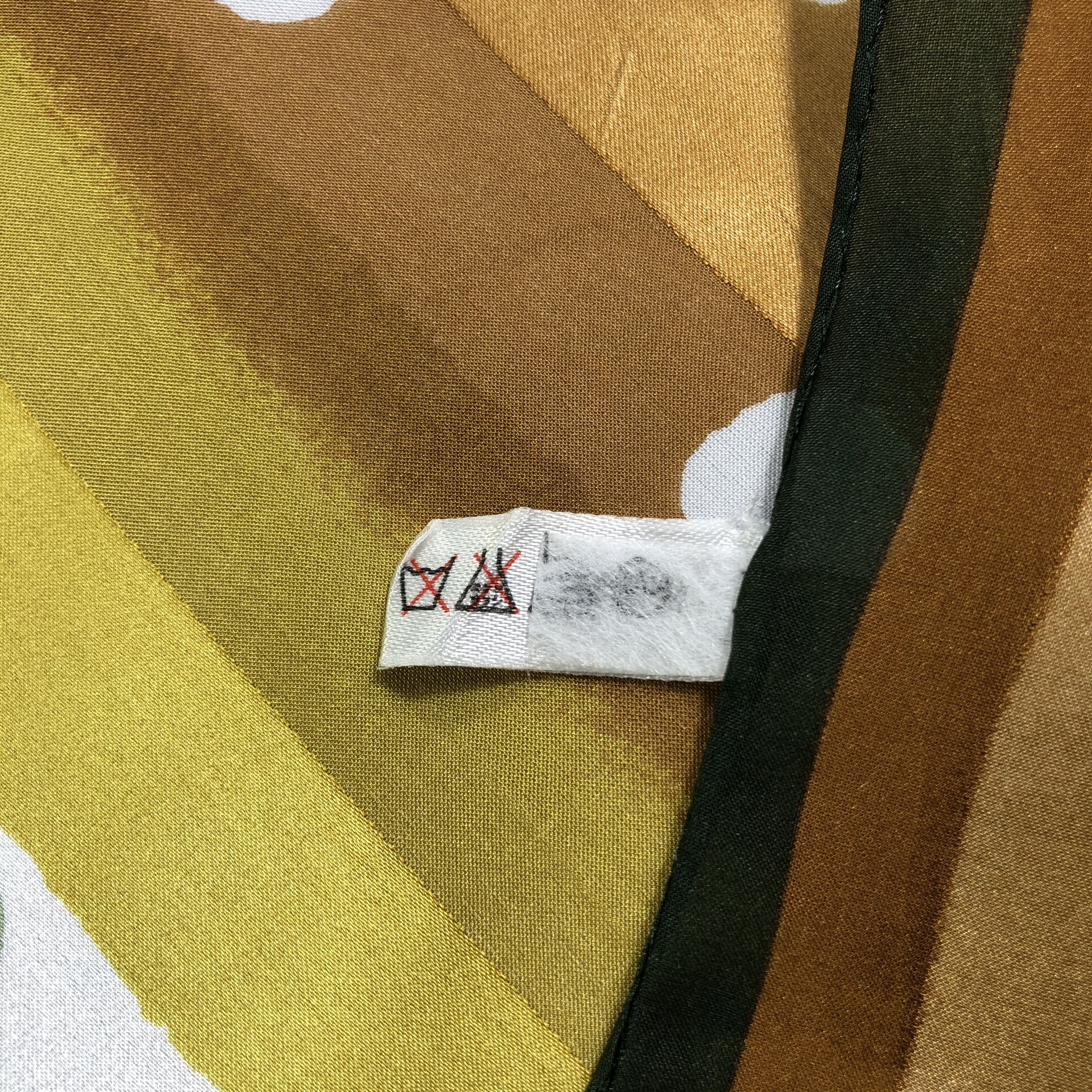 Vintage Vintage Silk Scarf Size ONE SIZE - 6 Thumbnail