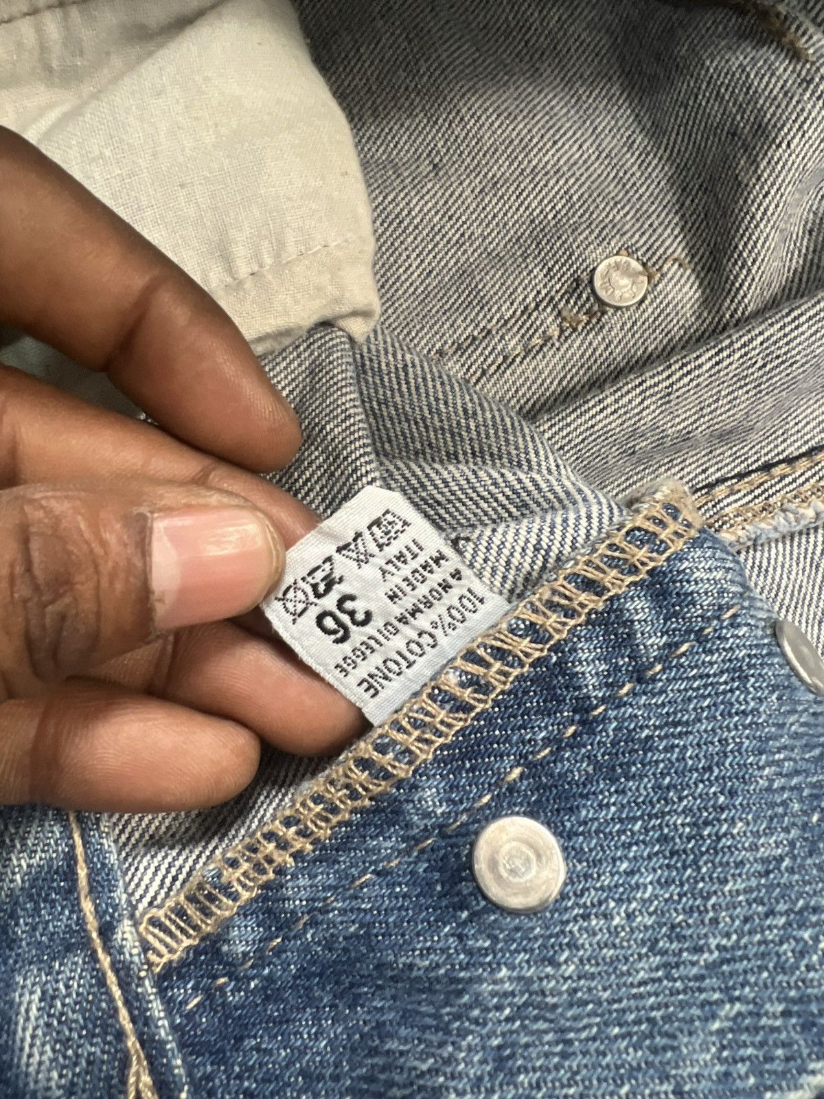 Levi's Vintage levis engineers denim pants buckle belt Size US 34 / EU 50 - 6 Thumbnail
