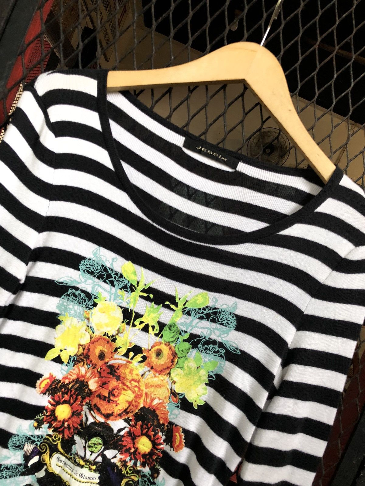 Beauty Beast × Hysteric Glamour × Japanese Brand JESSI NY GORGEUS & GLAMOUR LONG SLEEVE KNIT STRIPED Size S / US 4 / IT 40 - 3 Thumbnail