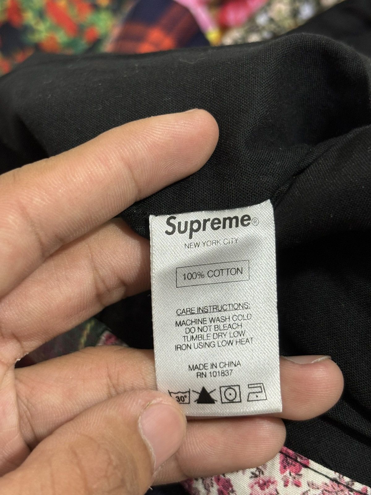 Playboi Carti AW16 Supreme Patchwork Embroidered Box Logo Anorak Jacket Size US M / EU 48-50 / 2 - 4 Thumbnail