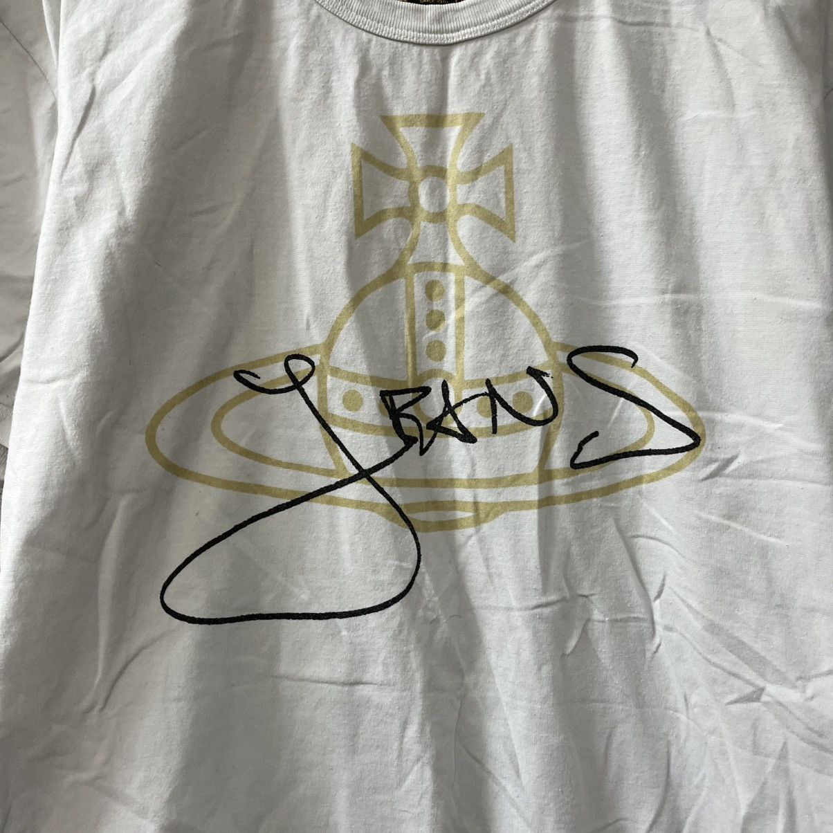 Vivienne Westwood Vivienne Westwood Big Logo T shirt Size US XL / EU 56 / 4 - 5 Thumbnail