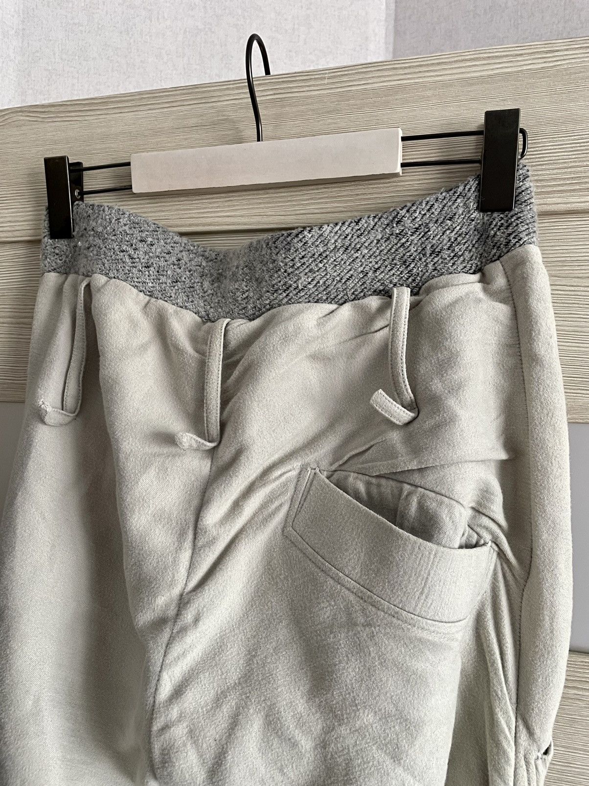Lost & Found Ria Dunn Lost & Found Ria Dunn Beige Curved J-Cut Ramie Pant Trousers Size US 30 / EU 46 - 8 Thumbnail