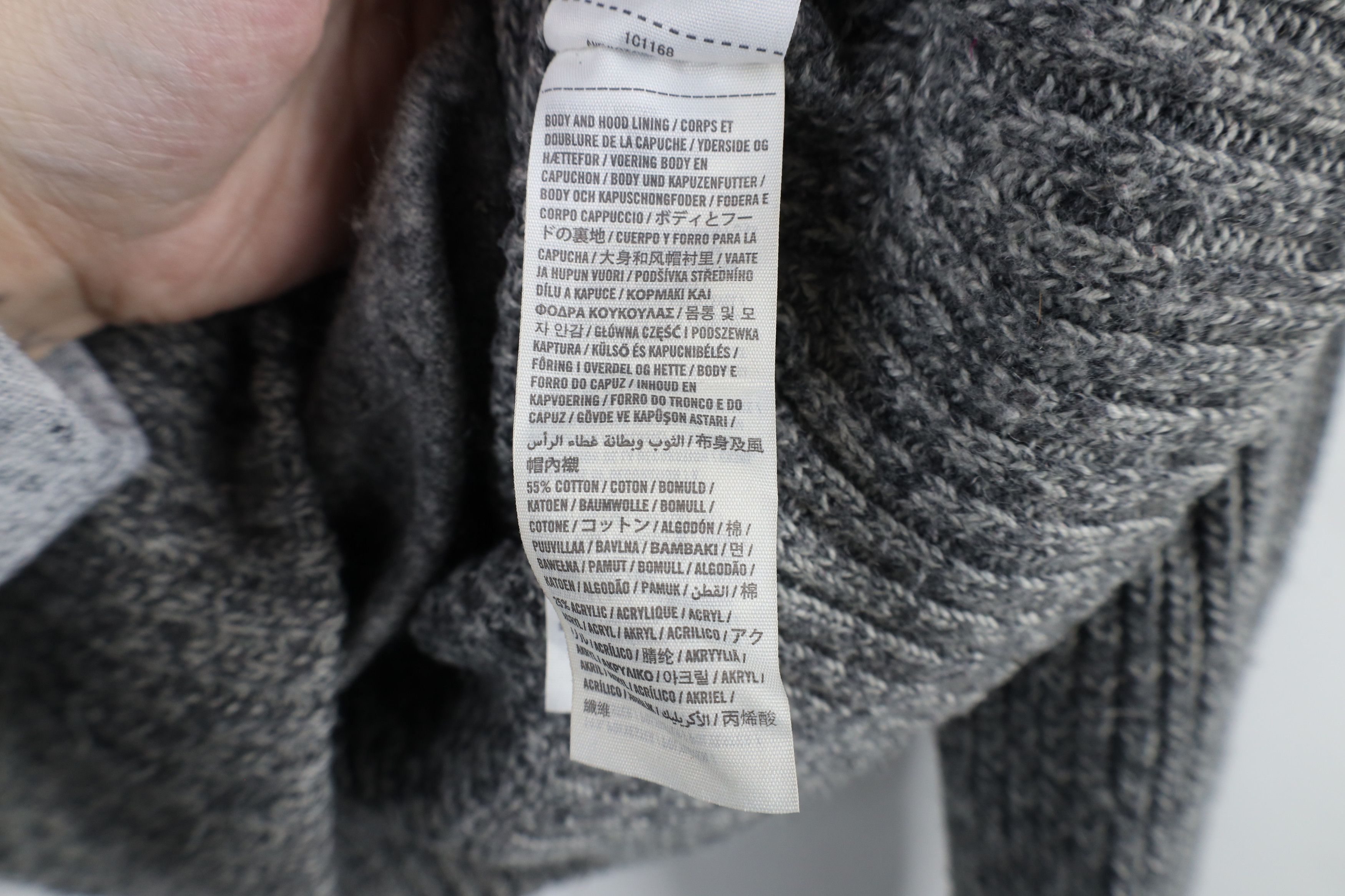 Abercrombie & Fitch Vintage Y2K Abercrombie & Fitch Ribbed Knit Hoodie Sweater Size S / US 4 / IT 40 - 8 Thumbnail