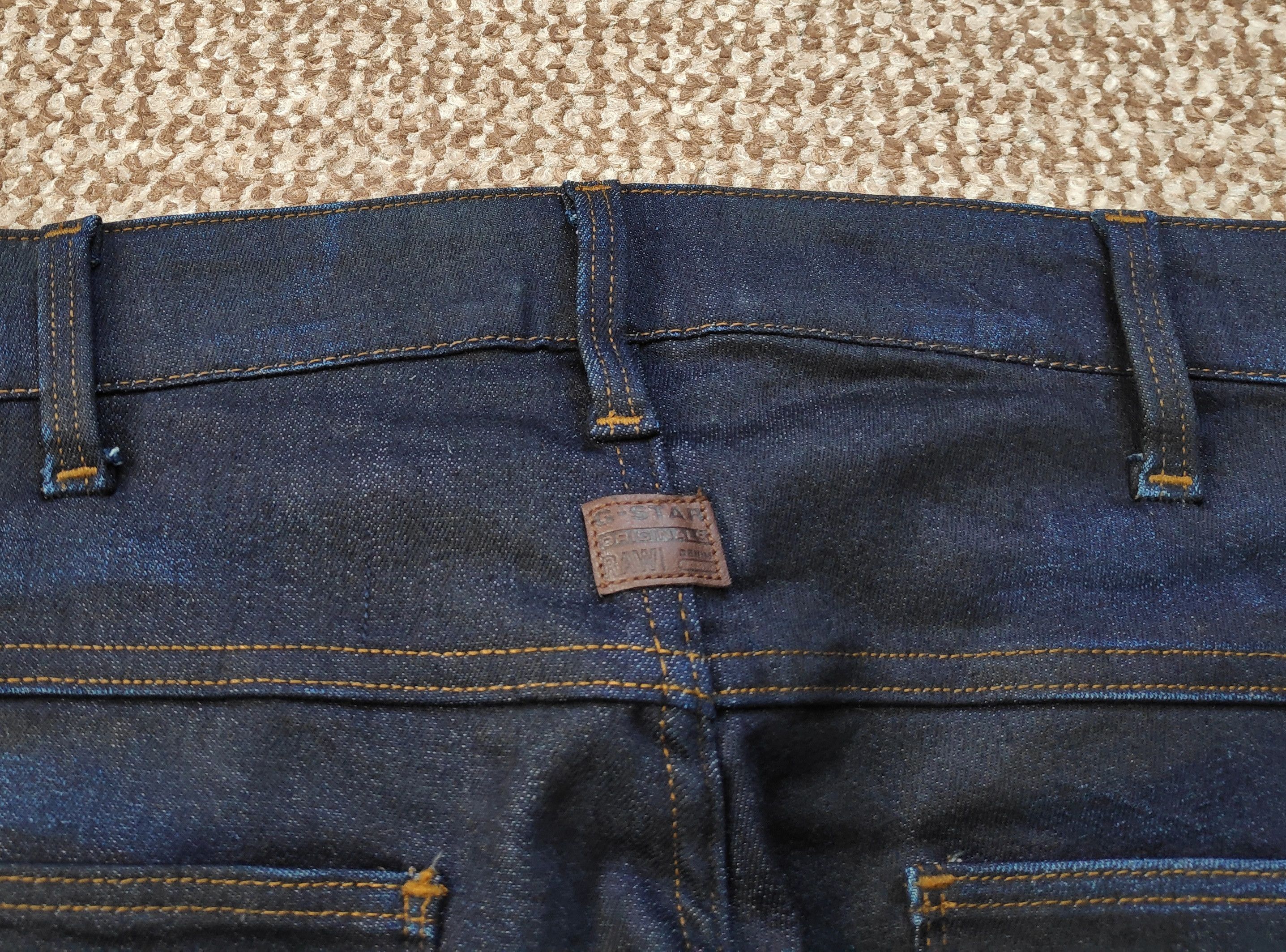 G-Star G-Star Raw 5620 3D Super Slim Biker Denim Jeans sz W34 L30 Size US 34 / EU 50 - 4 Thumbnail