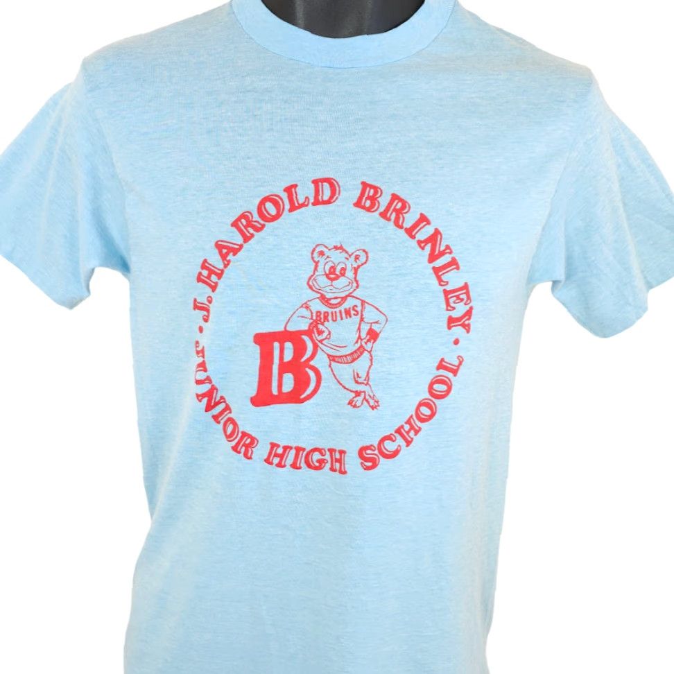 Hanes VINTAGE J Harold Brinley Bruins T Shirt Mens Size Small 80s Vegas Made In USA Size US S / EU 44-46 / 1 - 2 Thumbnail