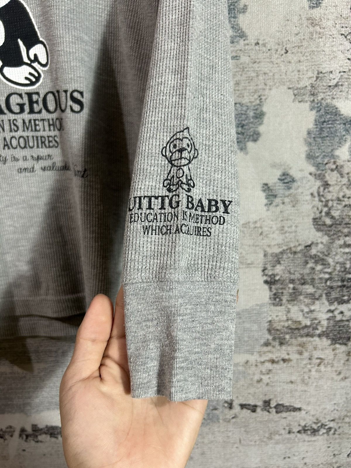 Beauty Beast × Hysteric Glamour × If Six Was Nine Uittg Baby Monkeys y2k Longsleeve Size US M / EU 48-50 / 2 - 4 Thumbnail