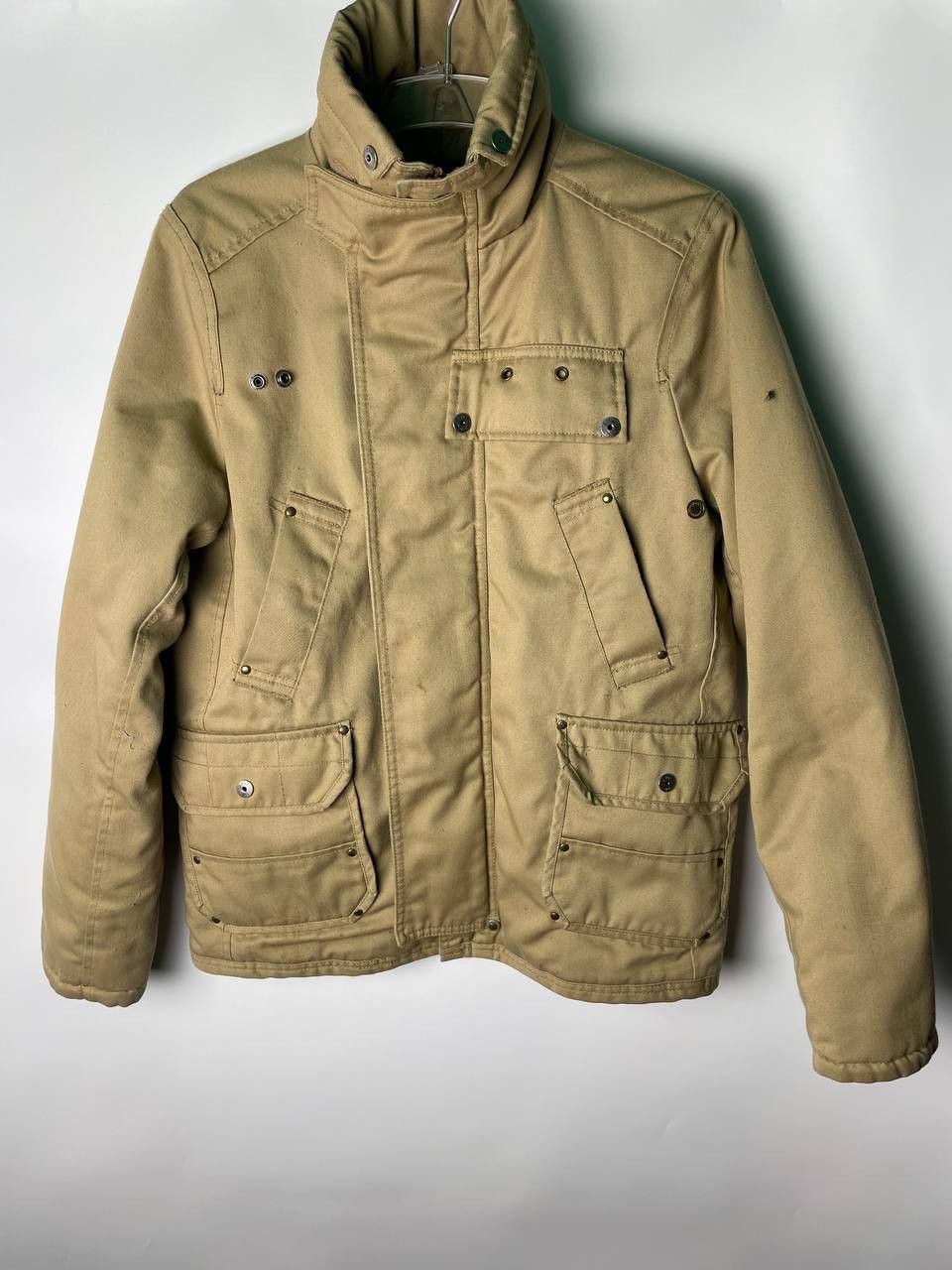 Vintage 90s G-STAR RAW Y2K cargo Multipocket Jacket Army