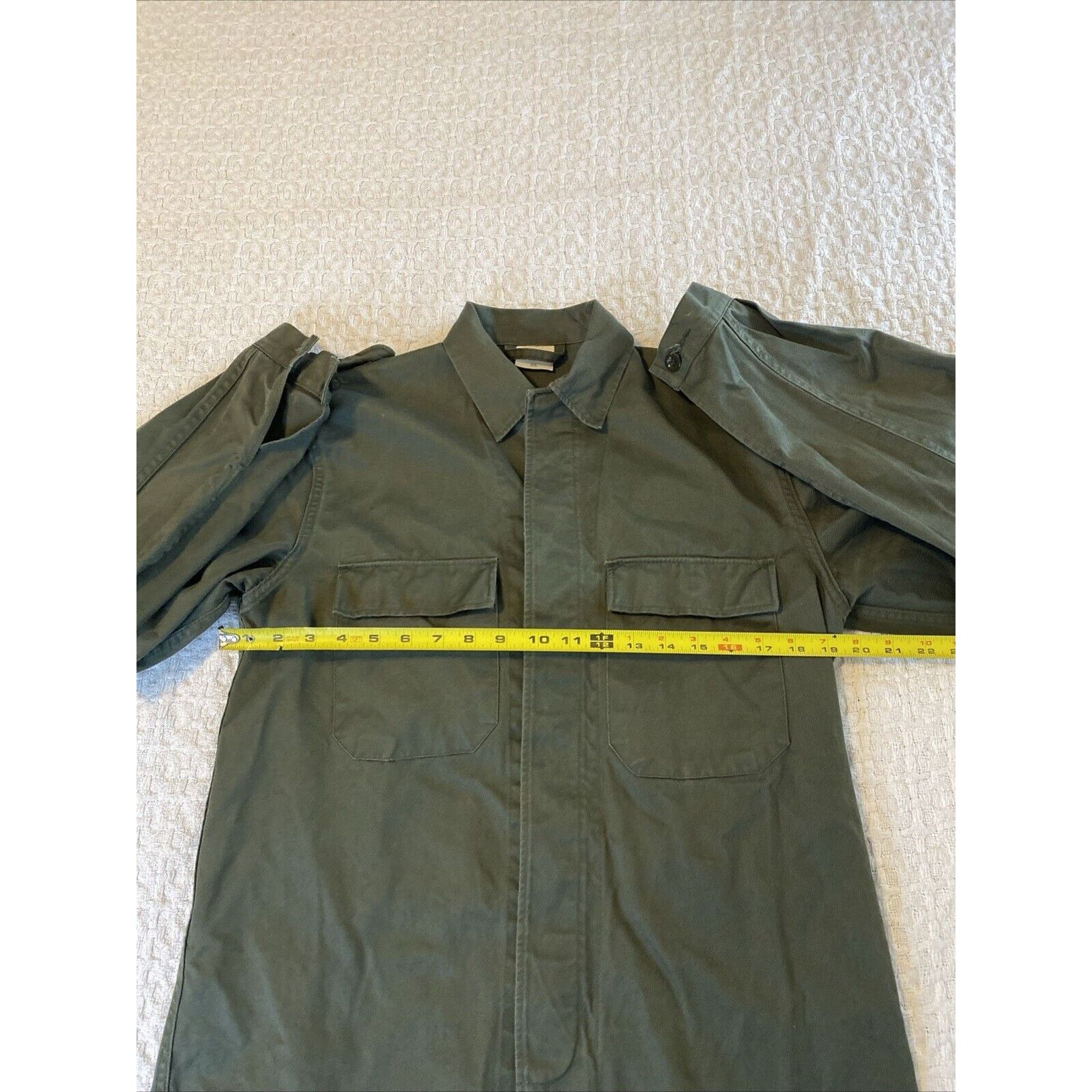 & Other Stories ABL PRETA 50L Jacket Belgium Green Military Long Sleeve Size US M / EU 48-50 / 2 - 4 Thumbnail
